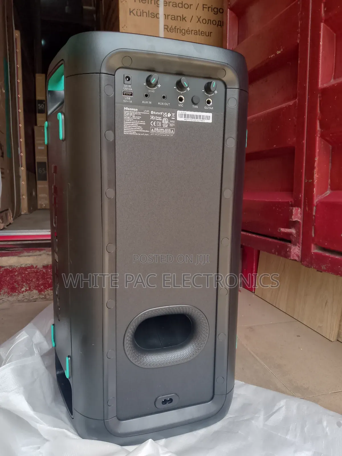 Hisense Rechargeable Set 300w Bluetooth>2wireless Microphon