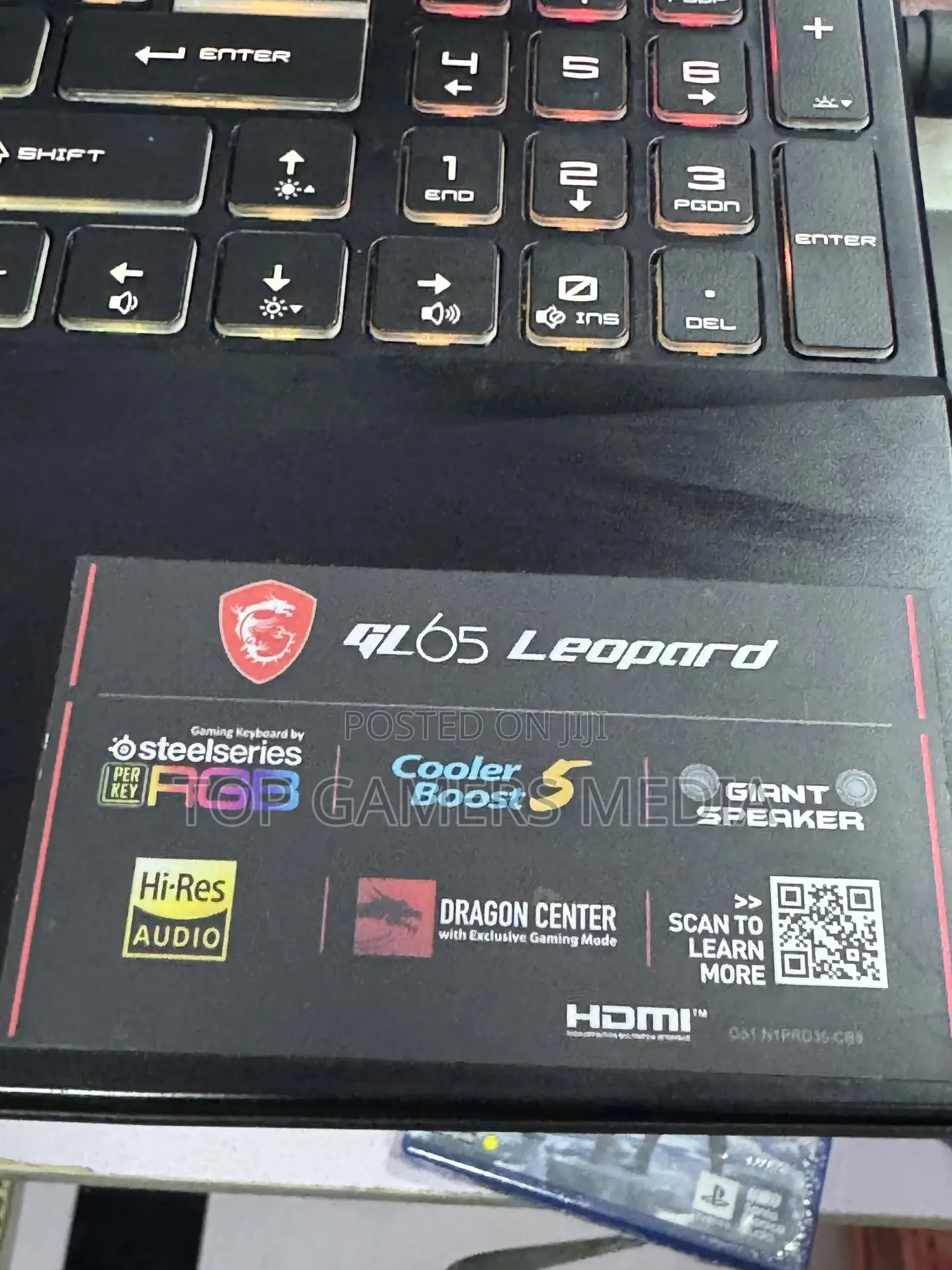 Laptop MSI GP65 Leopard 16GB Intel Core i7 HDD+SSD 1T