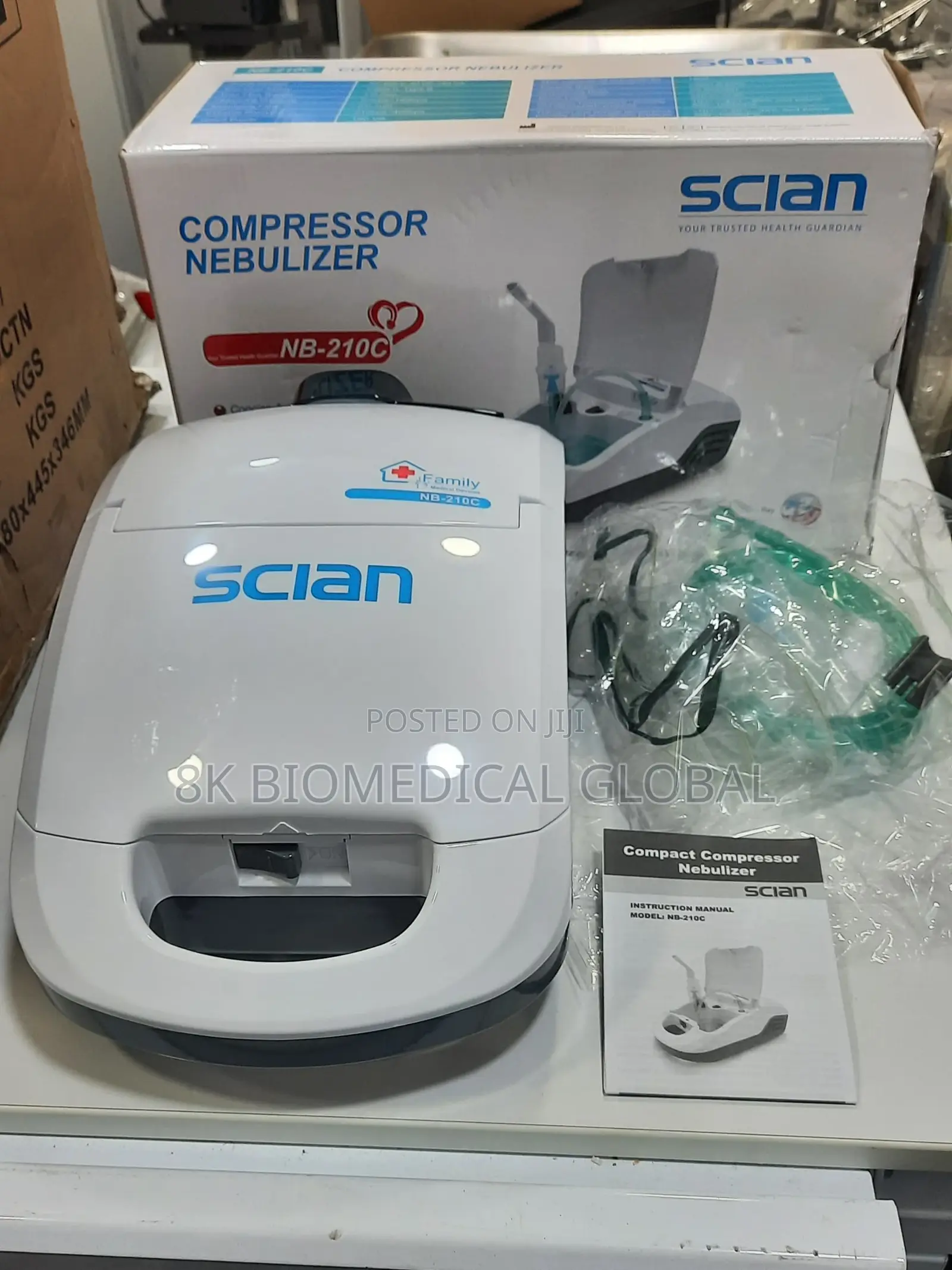 Scian Compact Compressor Nebulizer