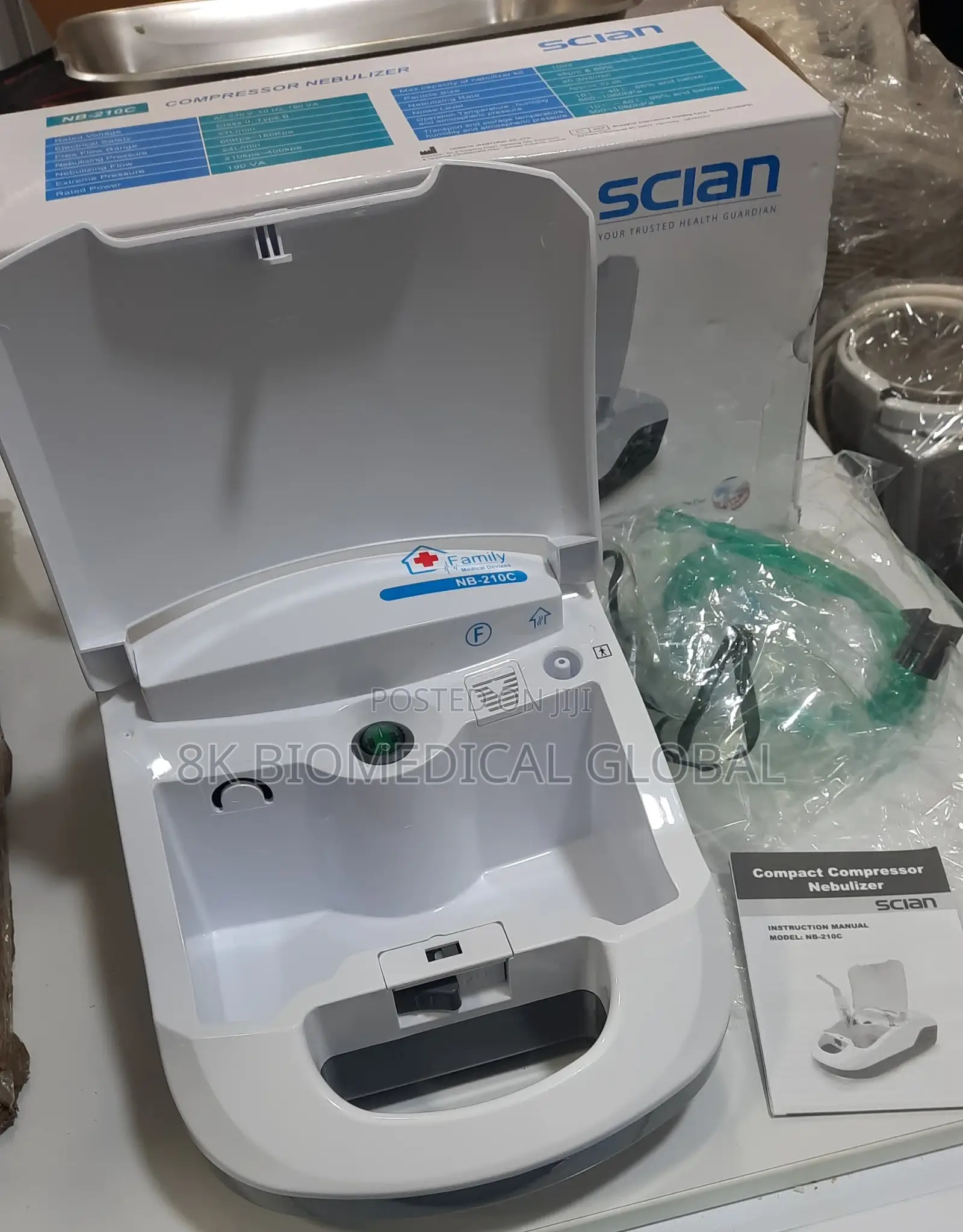 Scian Compact Compressor Nebulizer