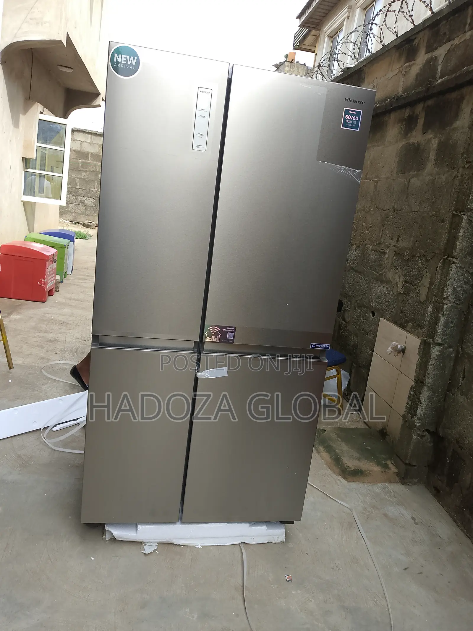 Hisense 634l Side By Side Refrigerator Rs87ws