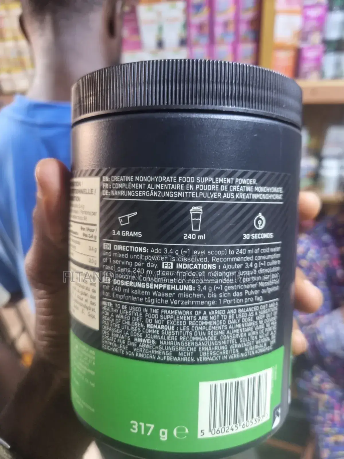 On Micronised Creatine Powder