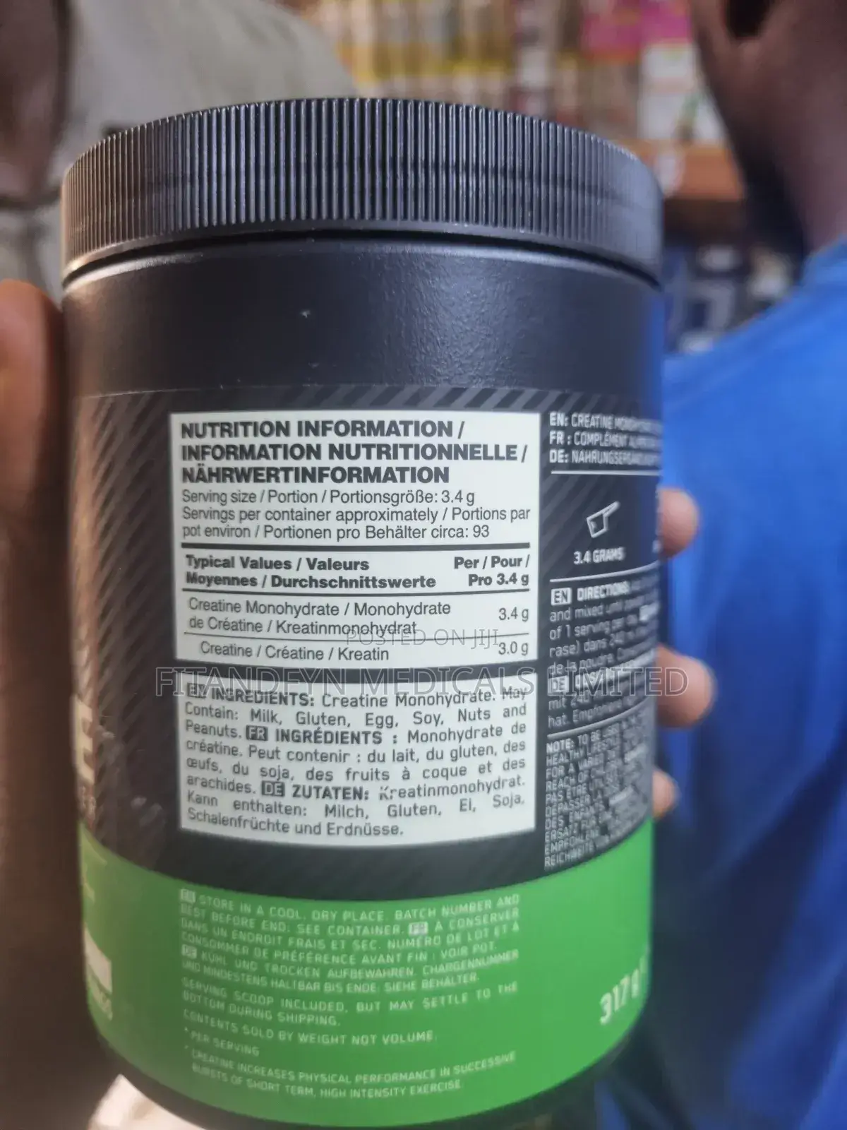 On Micronised Creatine Powder