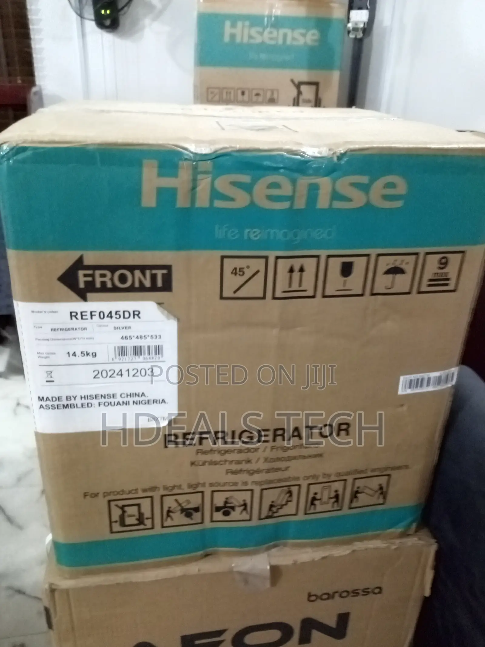 Hisense 44l Mini Fridge – Quiet Operation, Stylish Design