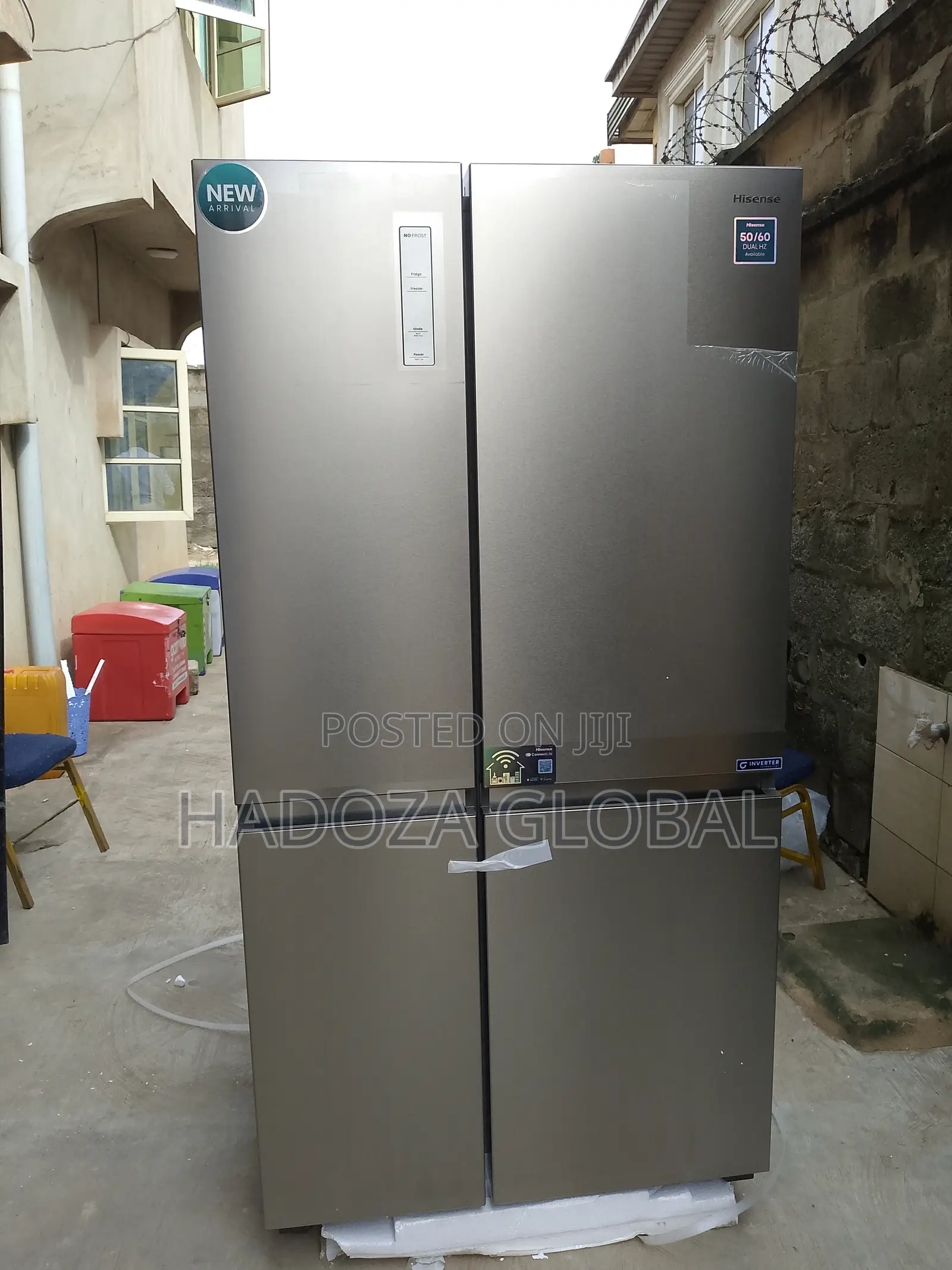 Hisense Rs-87ws 634l Side-by-side Refrigerator