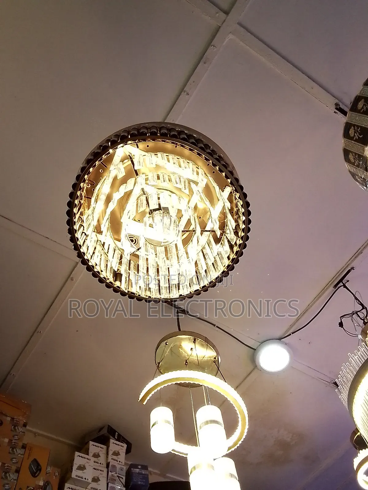 Best Released New Led Chandelier Light With Fan And Remote