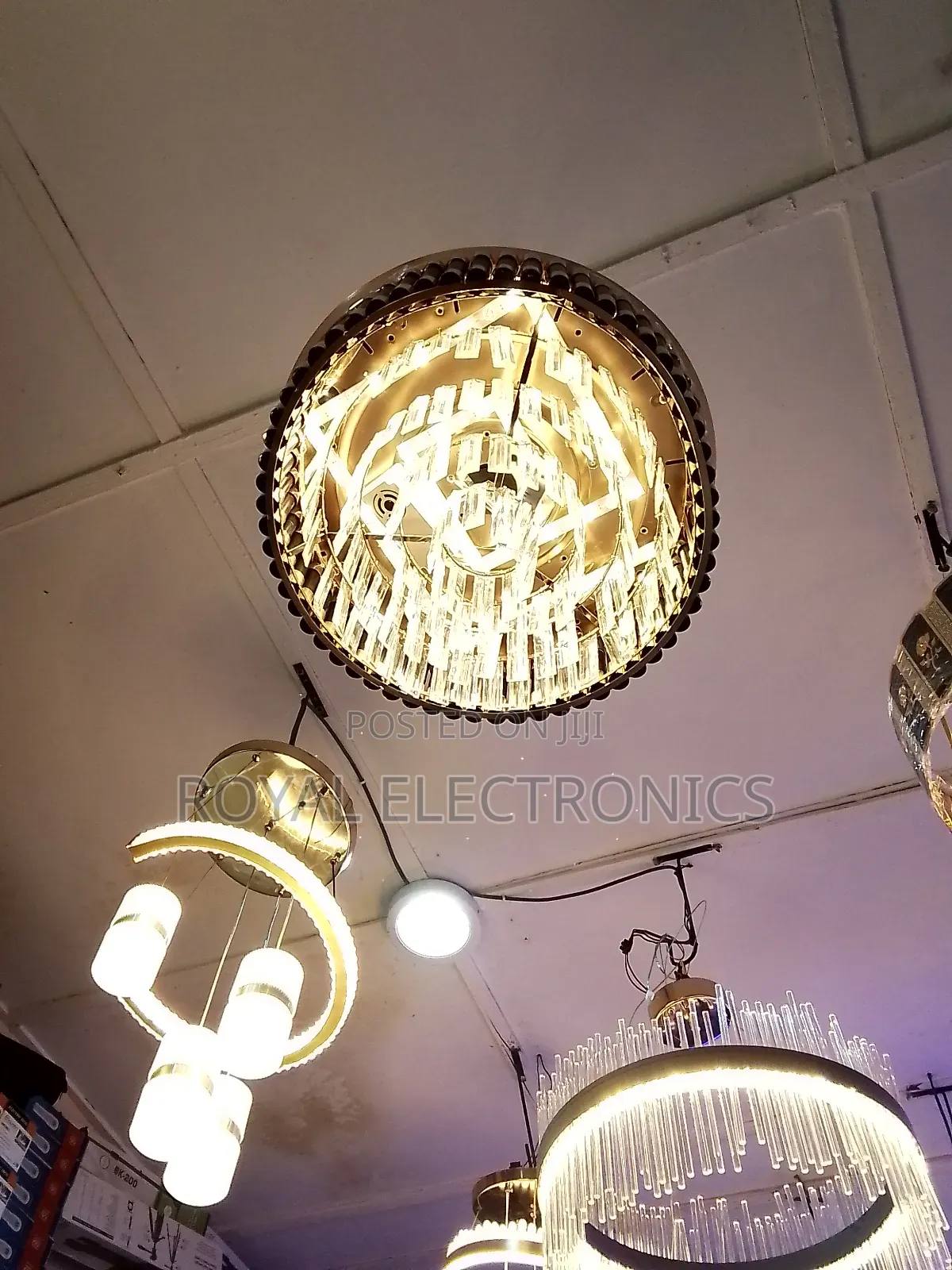 Best Released New Led Chandelier Light With Fan And Remote