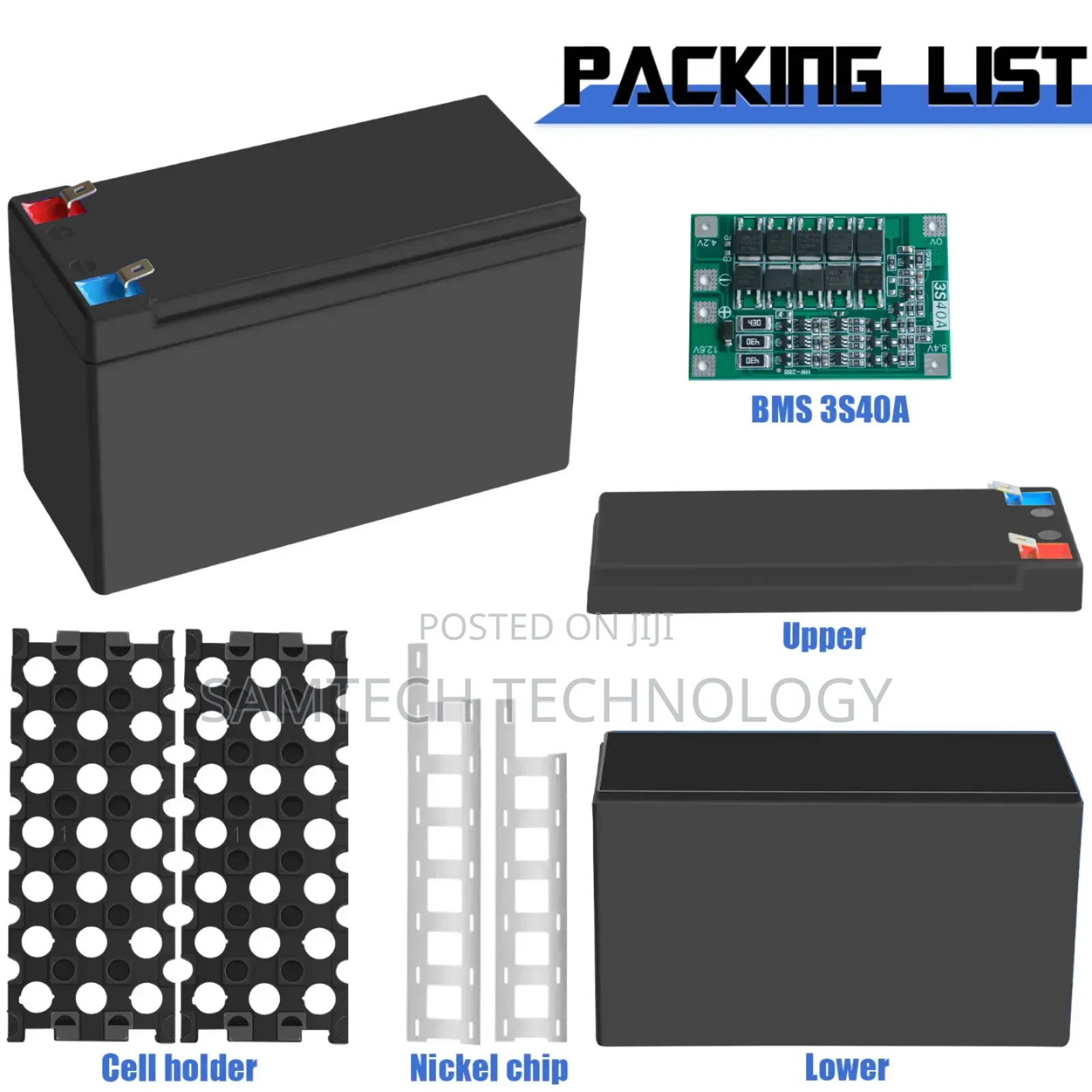 12volt Lithium Ion Battery Case Kit