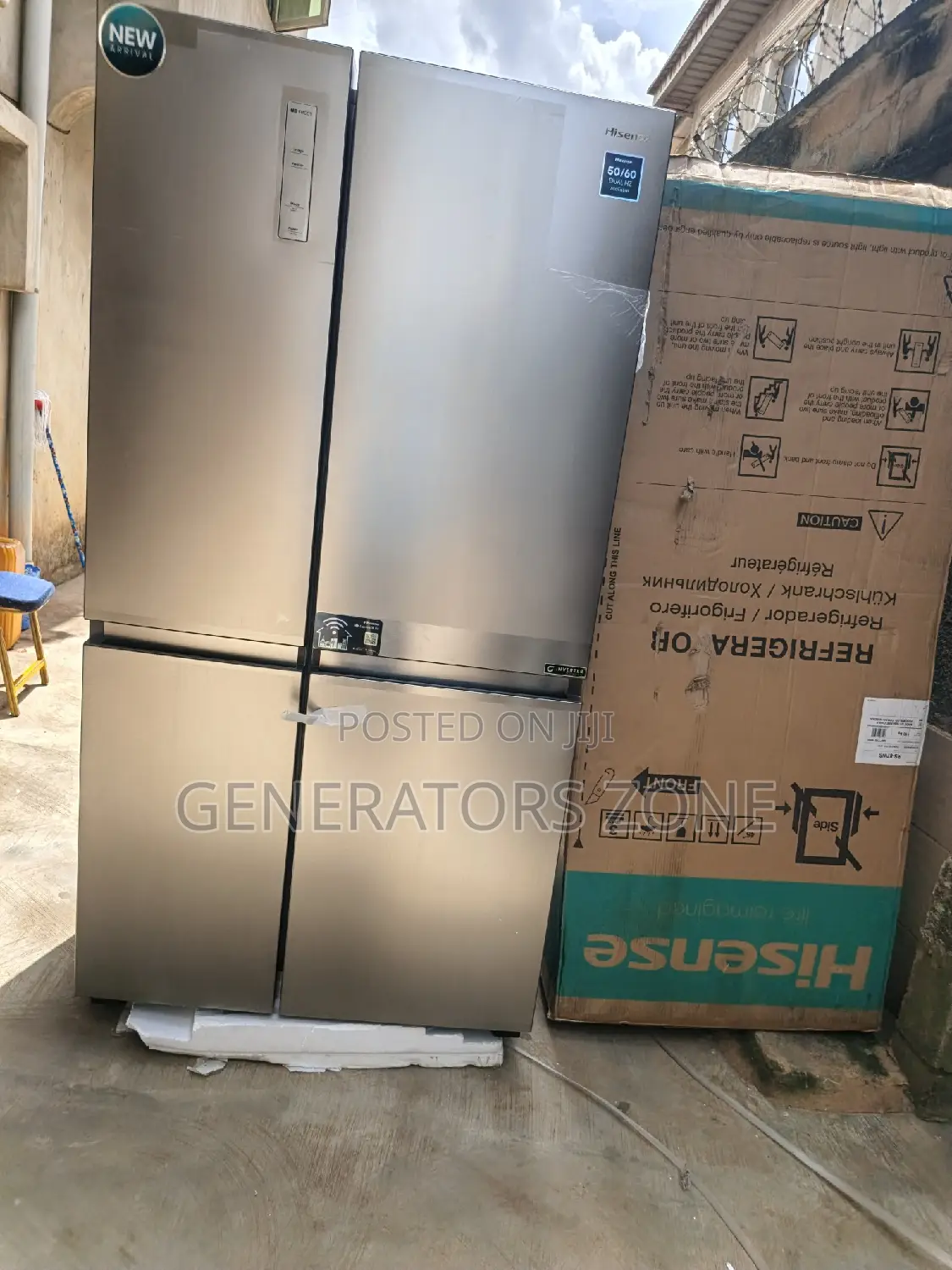 Hisense 87ws Besides Side Refrigerator- No Frost
