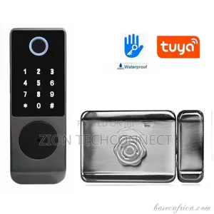 Gate Smart Jamlock Waterproof Tuya Digital Fingerprint Lock