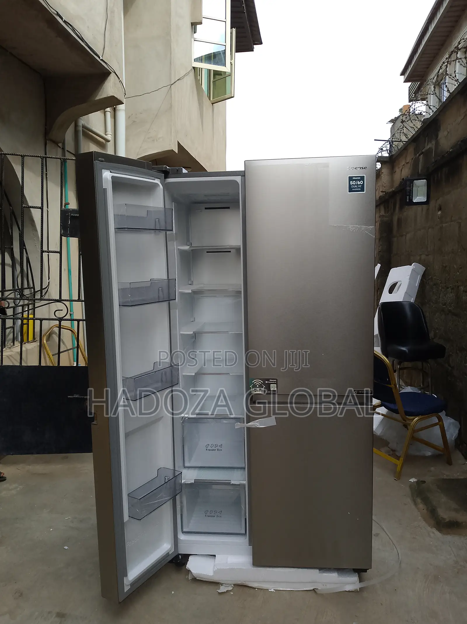 Rs-87ws 634l Hisense Refrigerator With Dual Doors