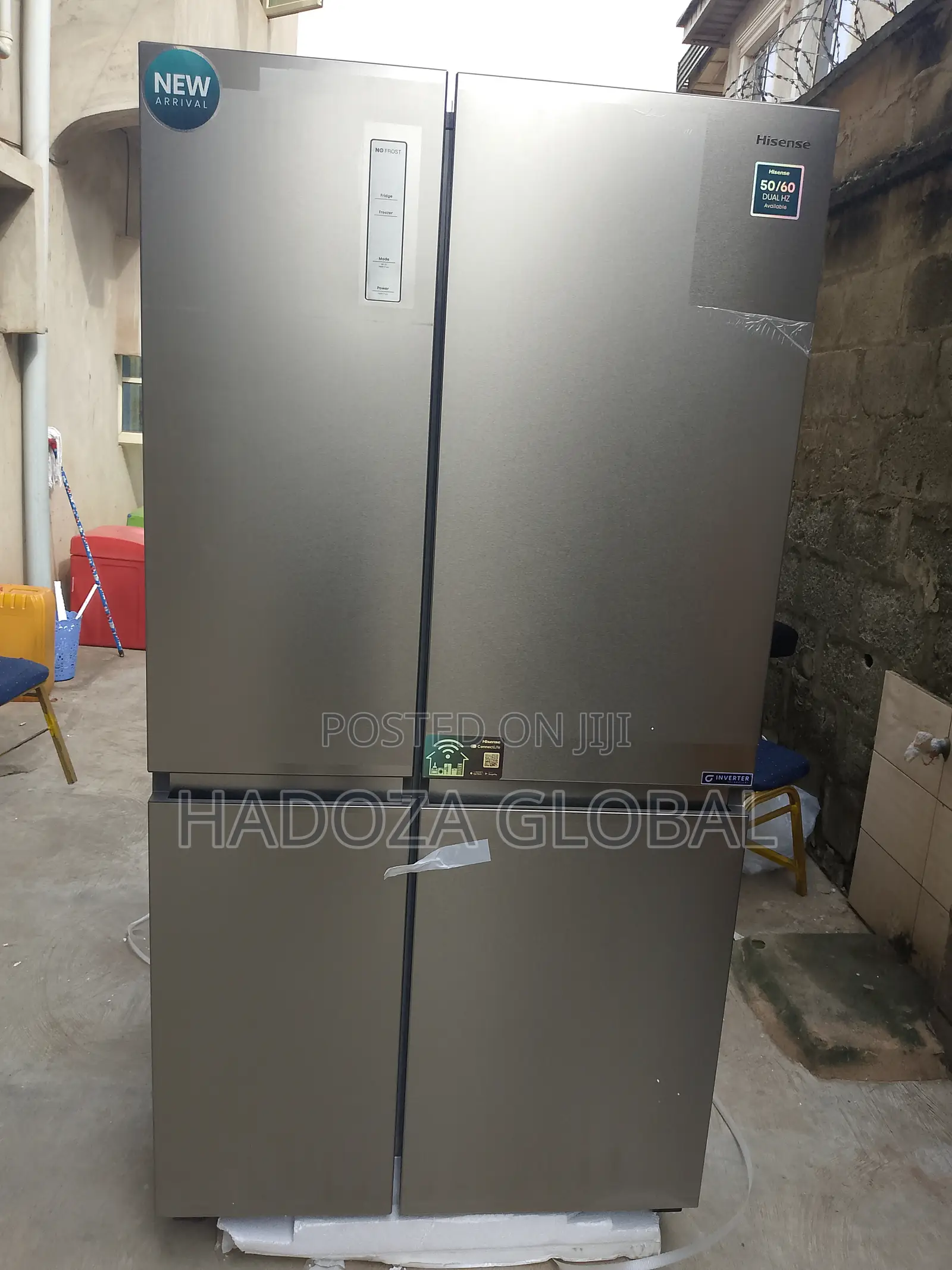 Rs-87ws 634l Hisense Refrigerator With Dual Doors