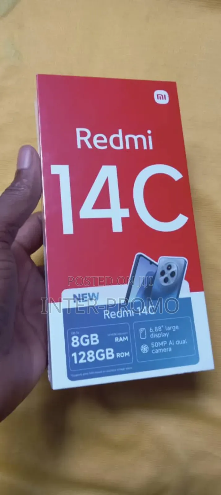 New Xiaomi Redmi 14C 128 GB Black