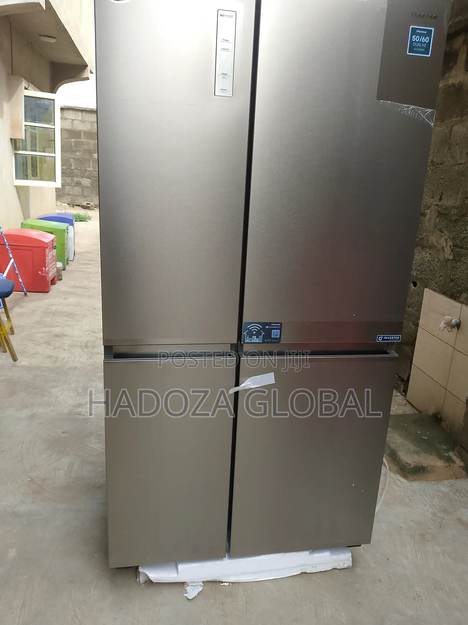 Modern Hisense 634l Side-by-side Refrigerator Rs-87ws