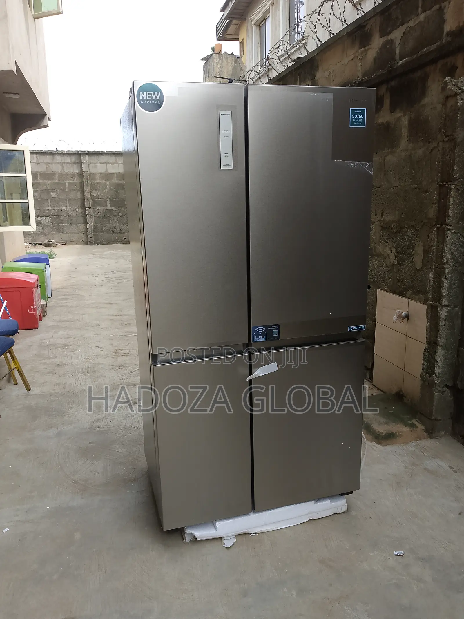 Modern Hisense 634l Side-by-side Refrigerator Rs-87ws