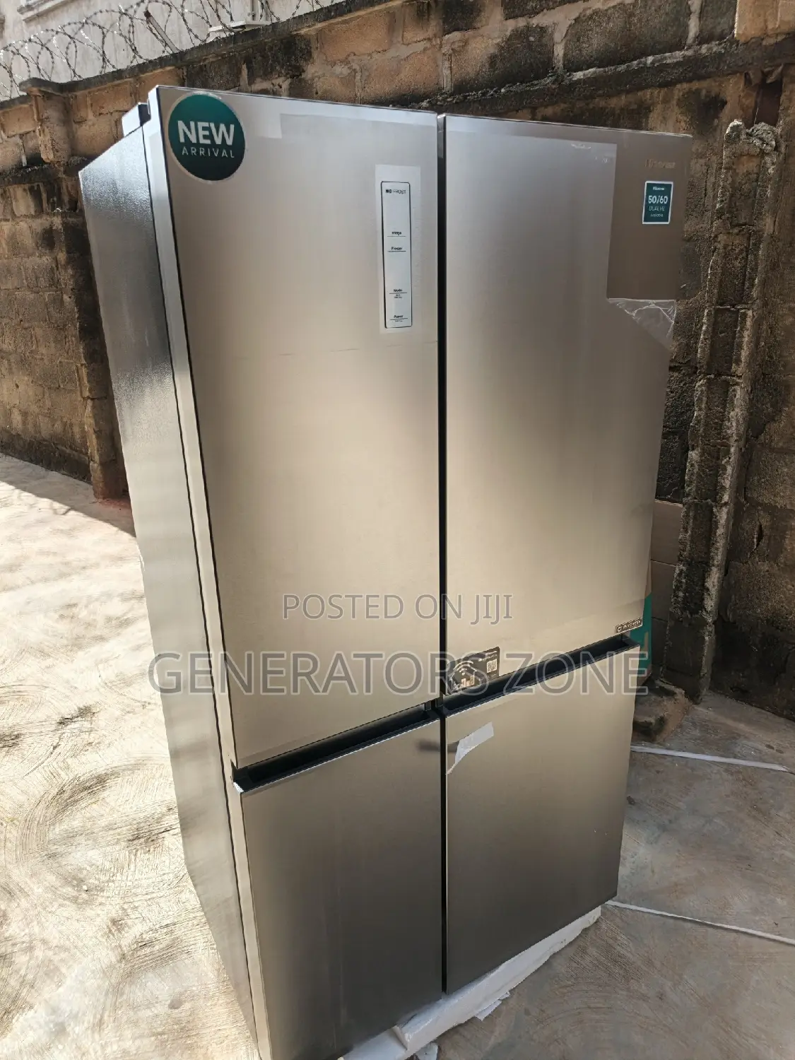 Cooler. Bigger. Better.--Hisense 634l Side by Side