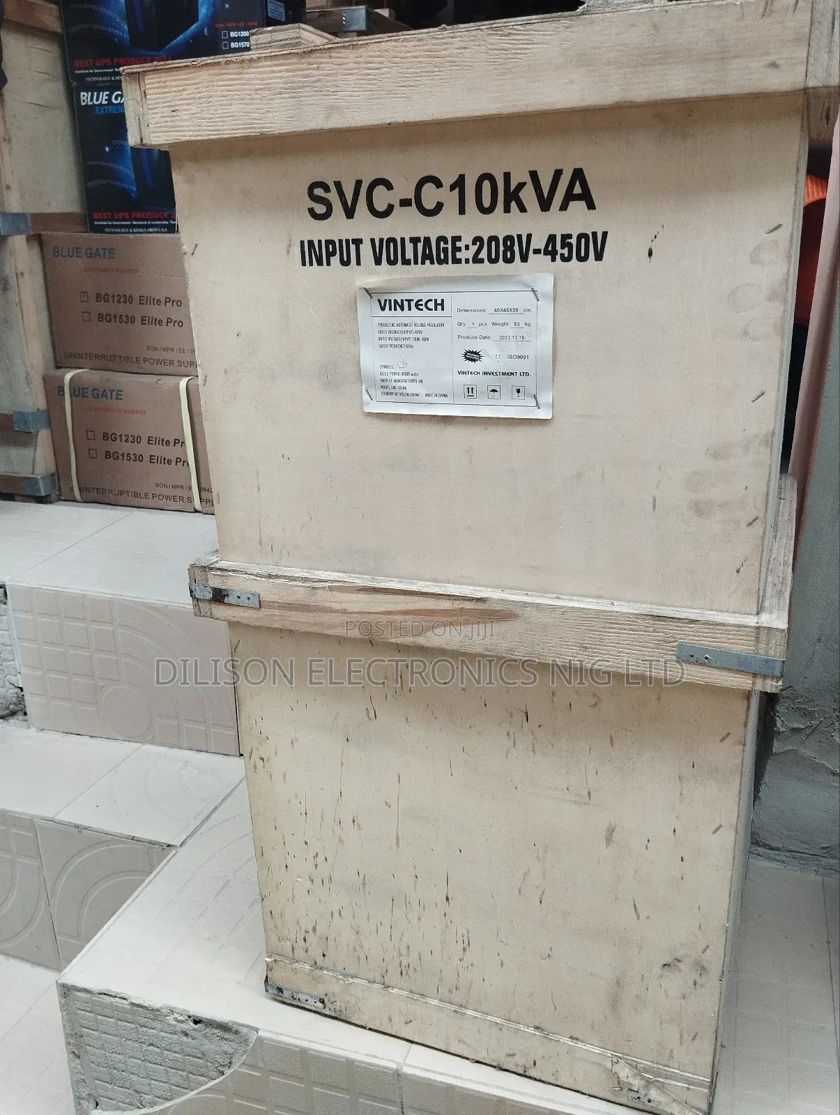 Vintech Input Voltage