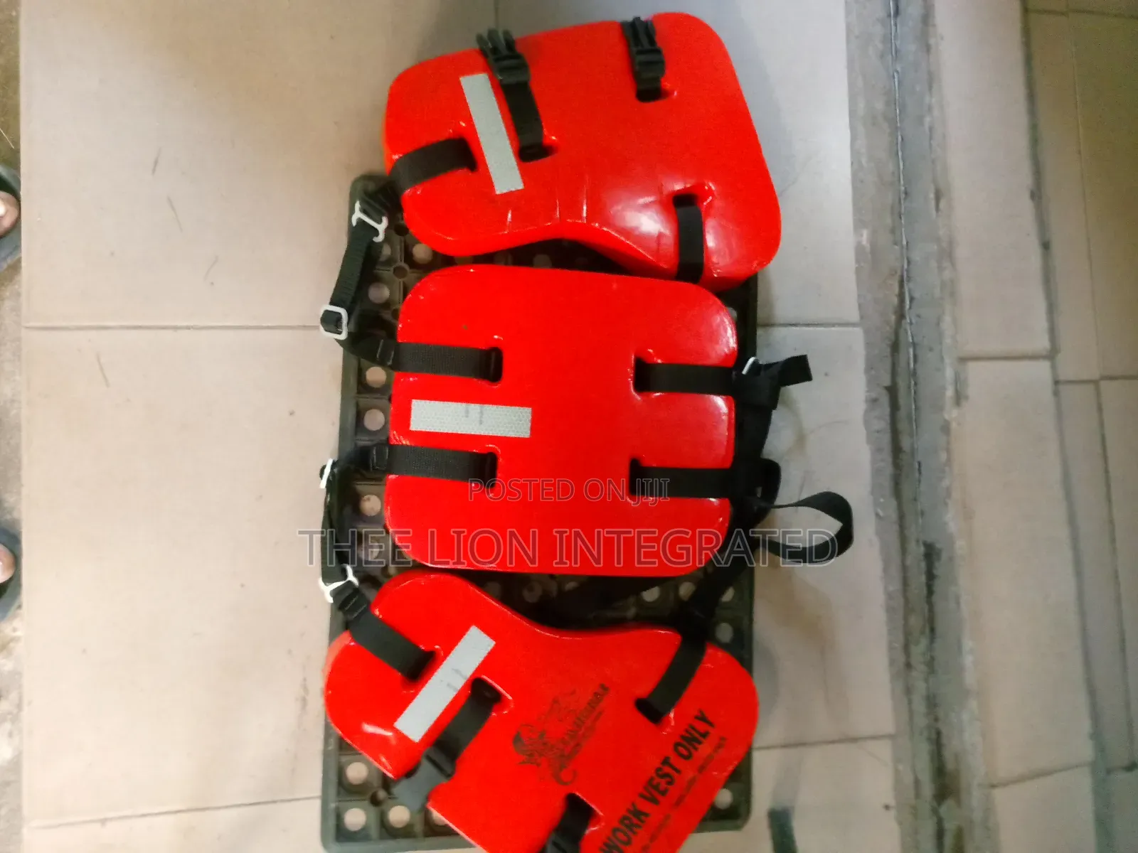 Three Piece Marine Sea Work Life Vest