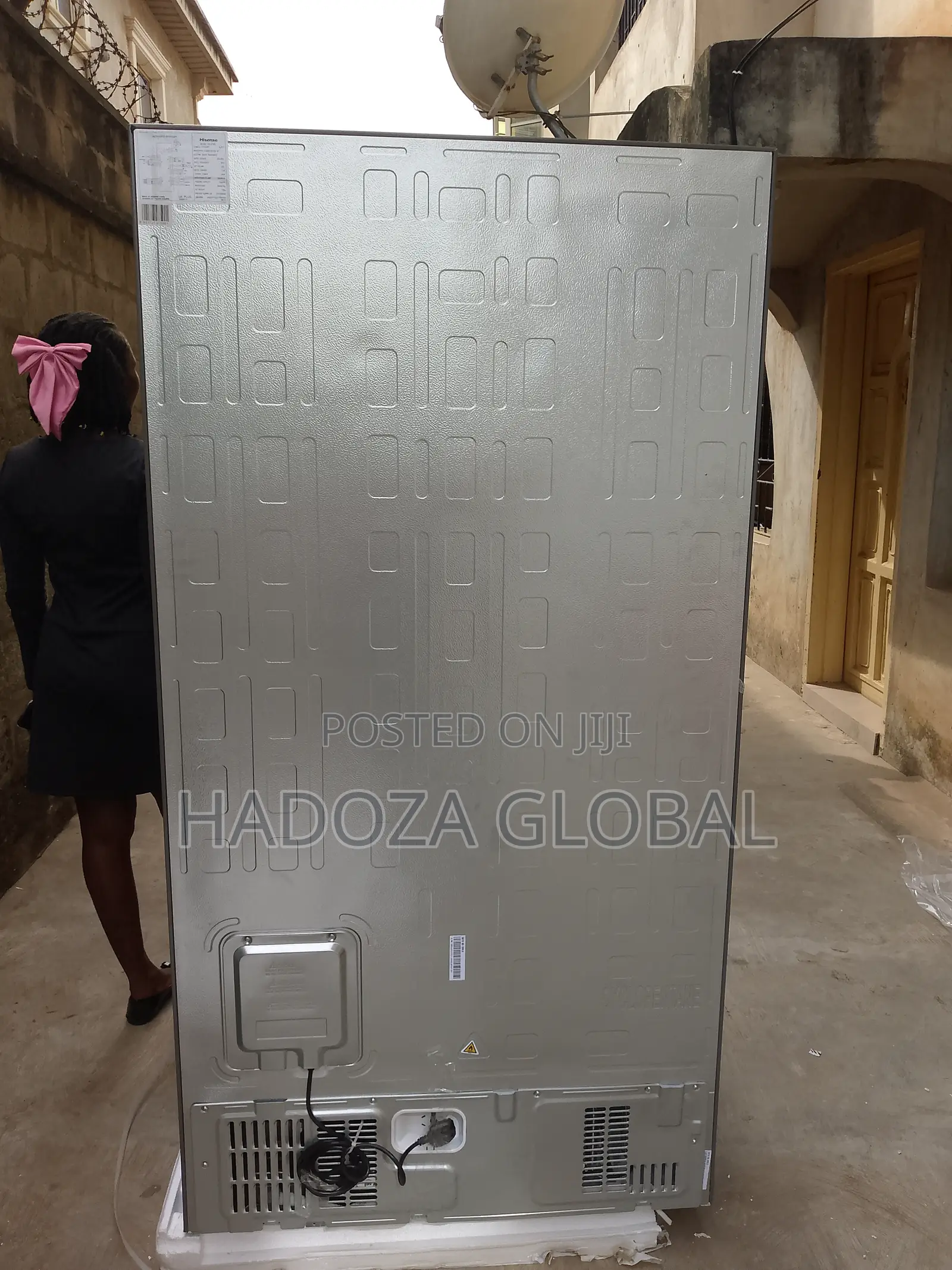 Hisense Rs-87ws Twin Door Refrigerator 634l
