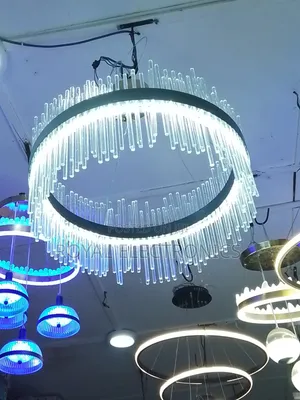 World Class Modern Tiered Crystal Led Chandelier