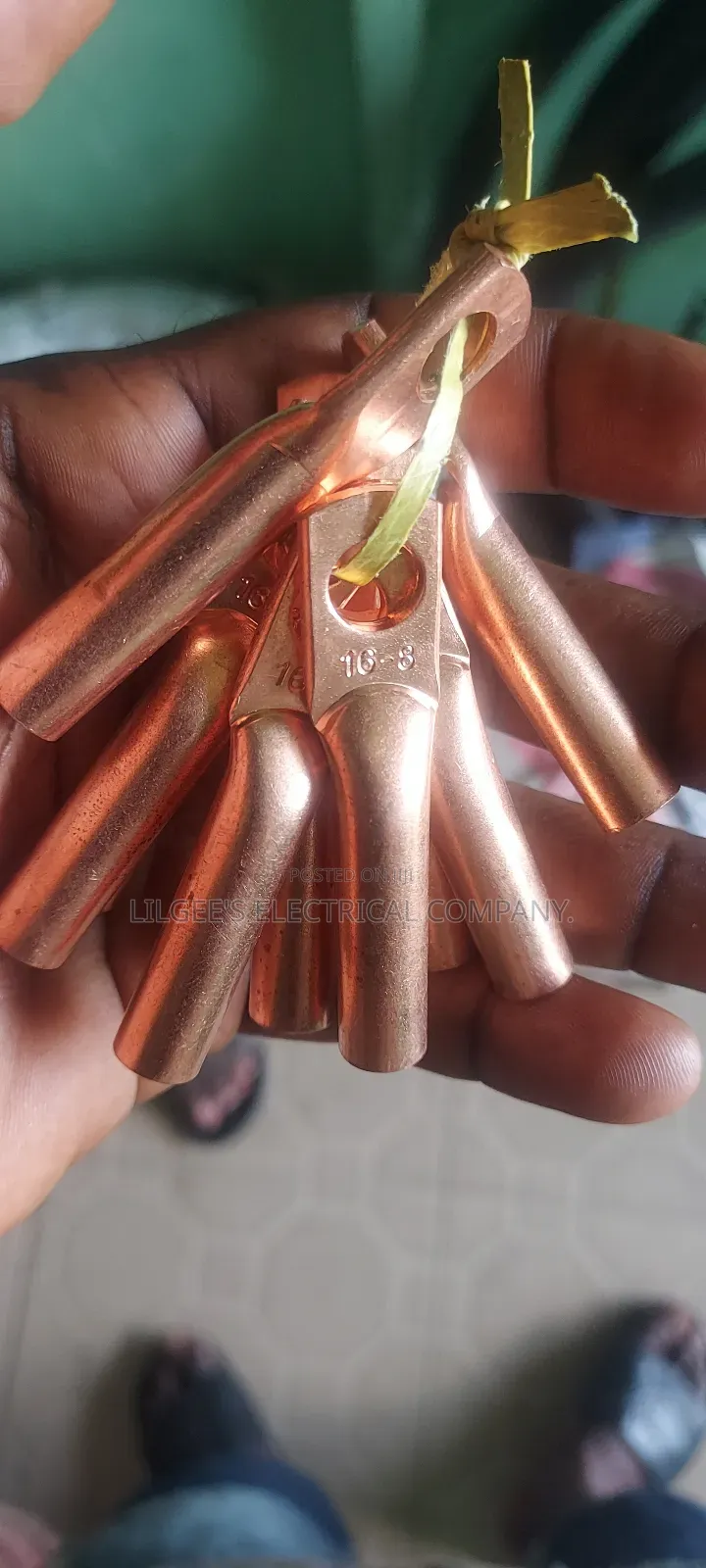 Original 16mm Copper Lugs