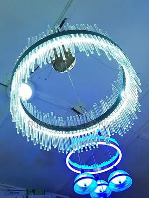 Latest Modern Tiered Crystal Led Chandelier