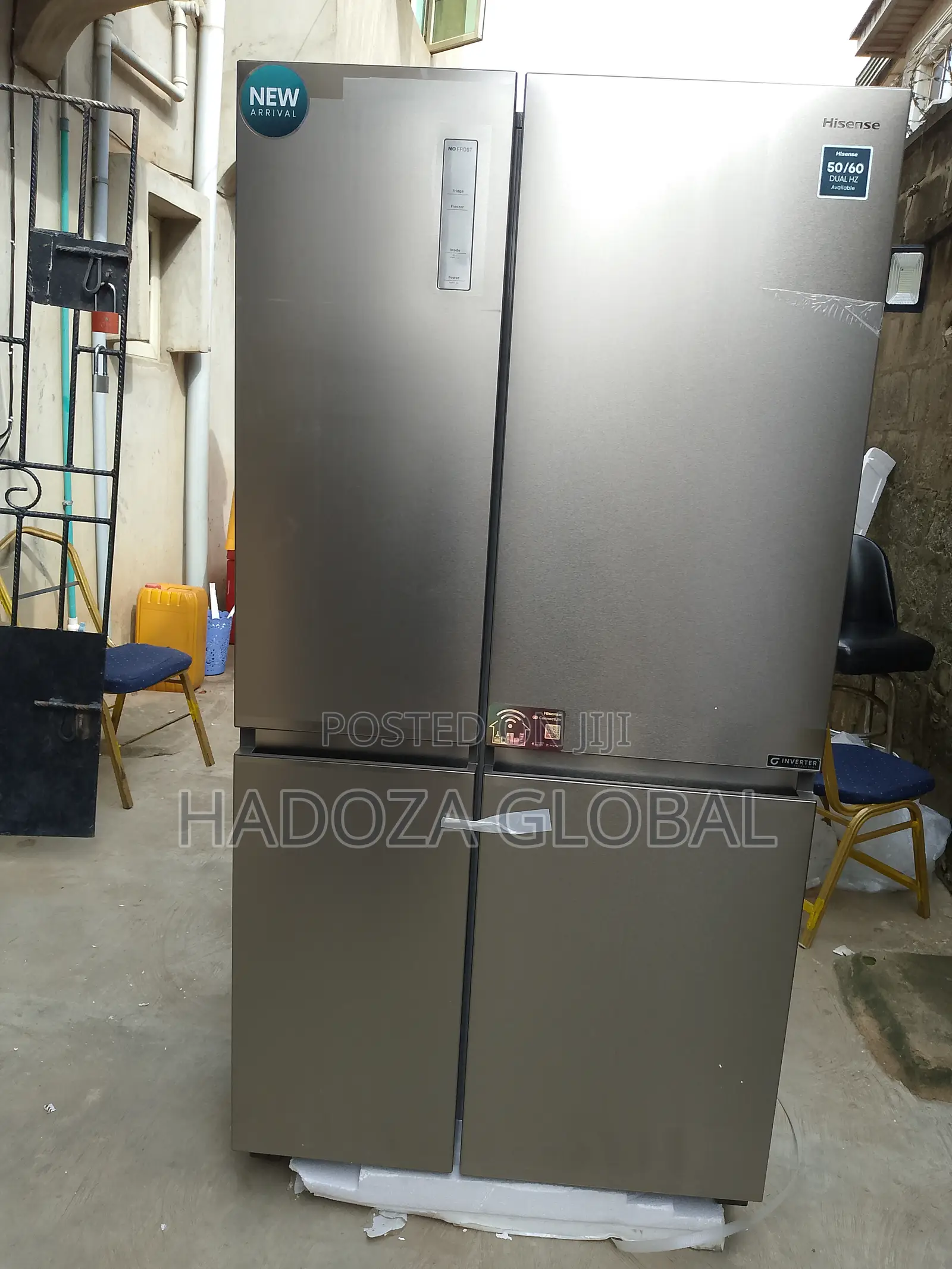 634 L Dual Door Refrigerator - Hisense Rs-87ws