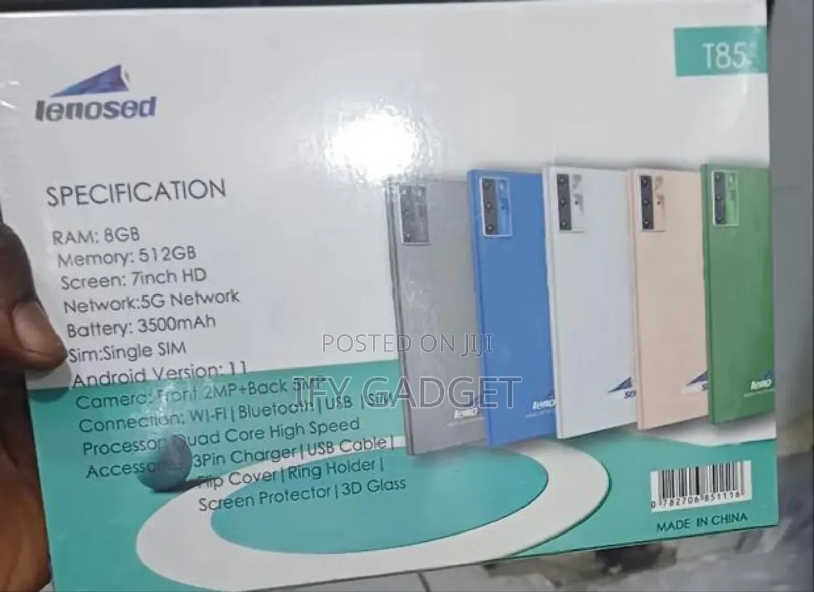 New Lenosed T80 512 GB Blue