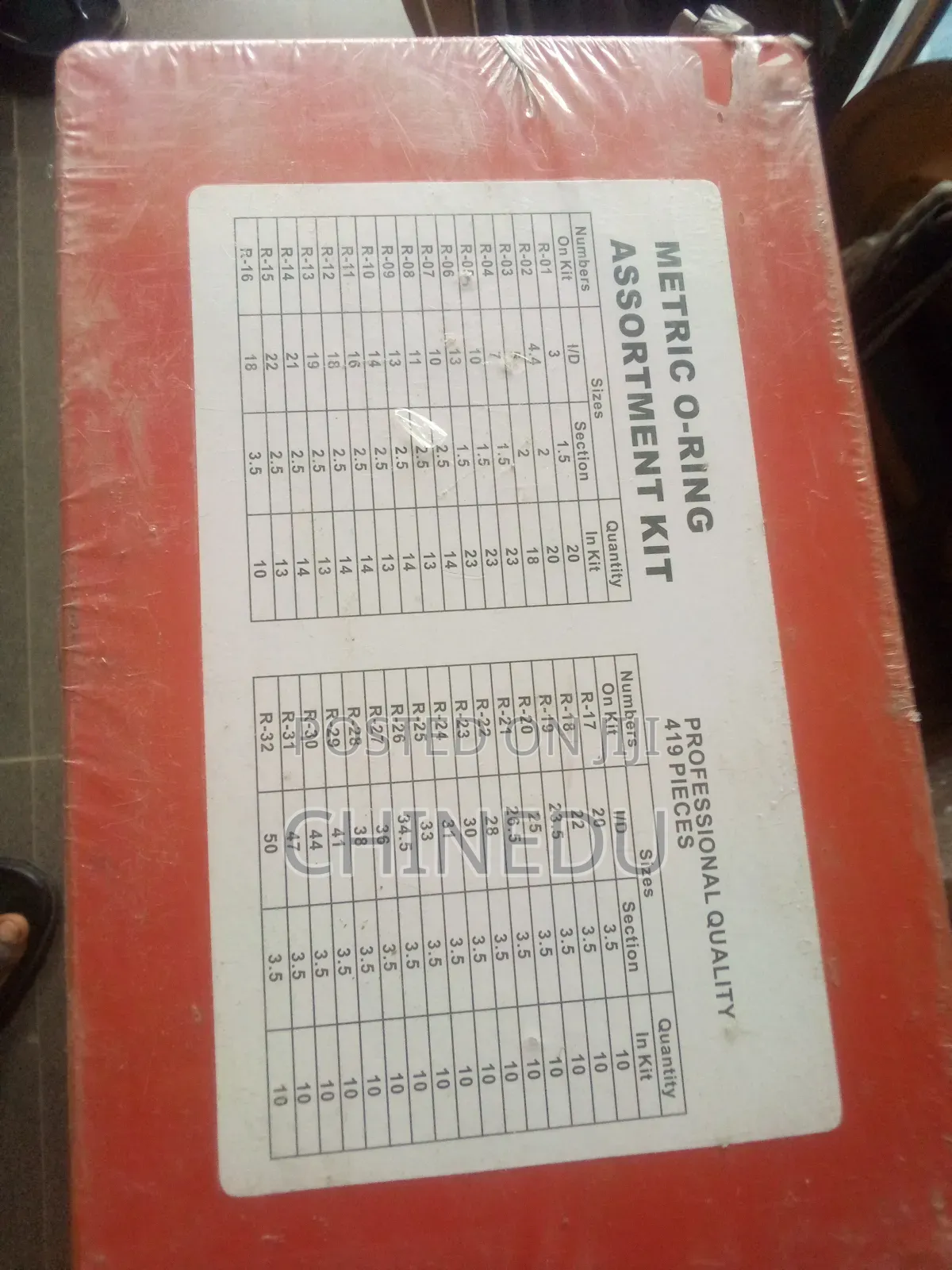 Metric O.Ring Assortment Kit
