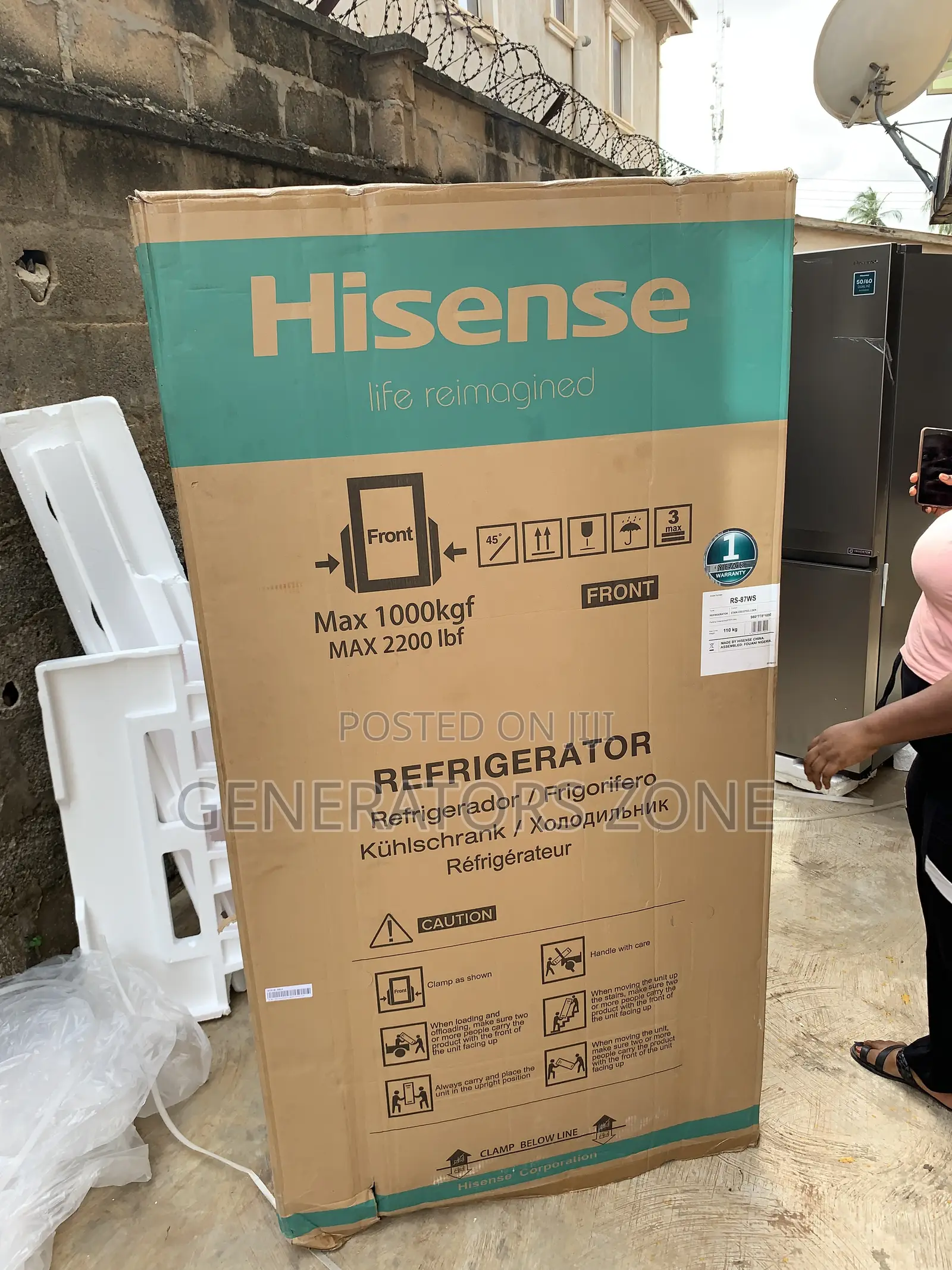 Hisense 87ws-- Where Form Meets Function(634l)