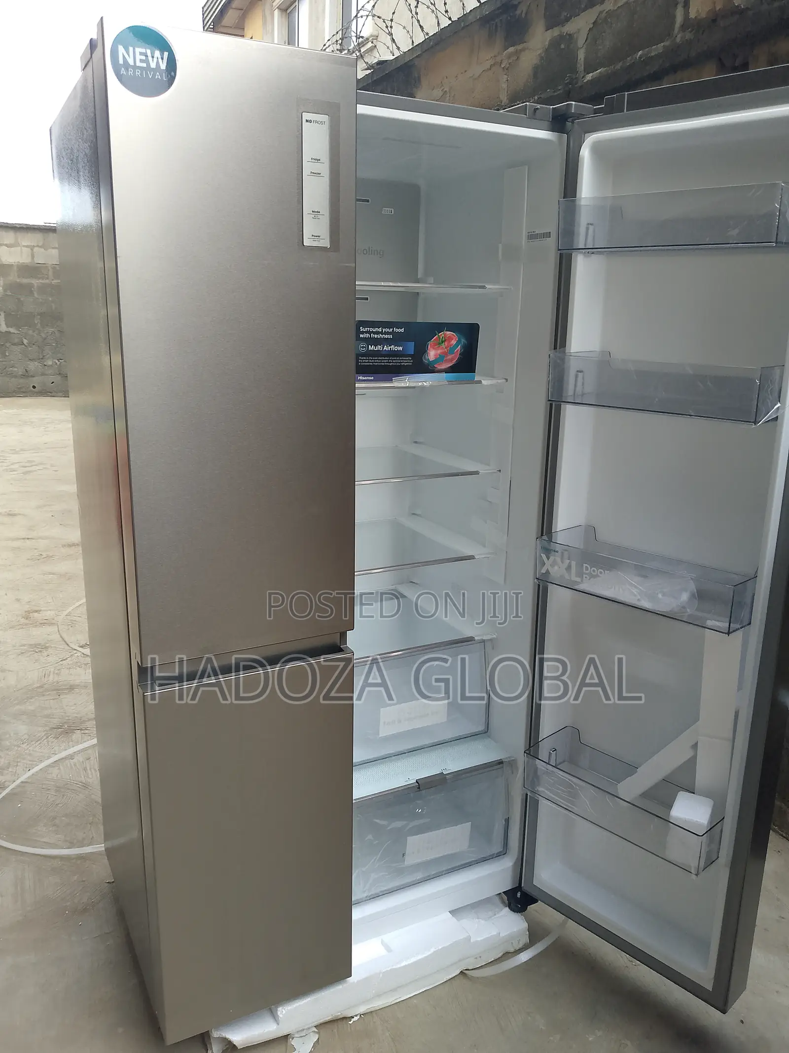 Double Door 634 L Hisense Refrigerator