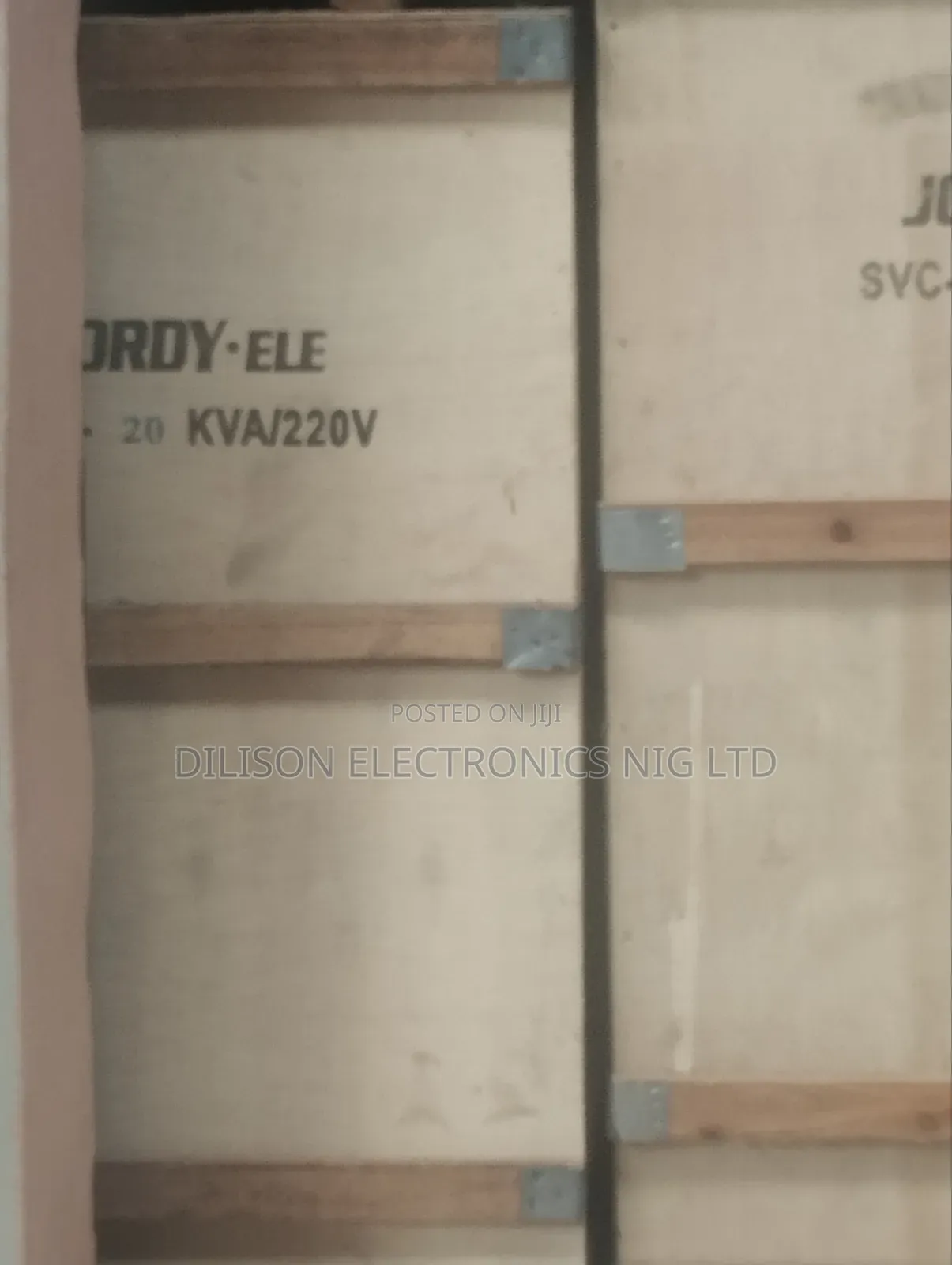 20kva Jordy. Ele Voltage Regulator