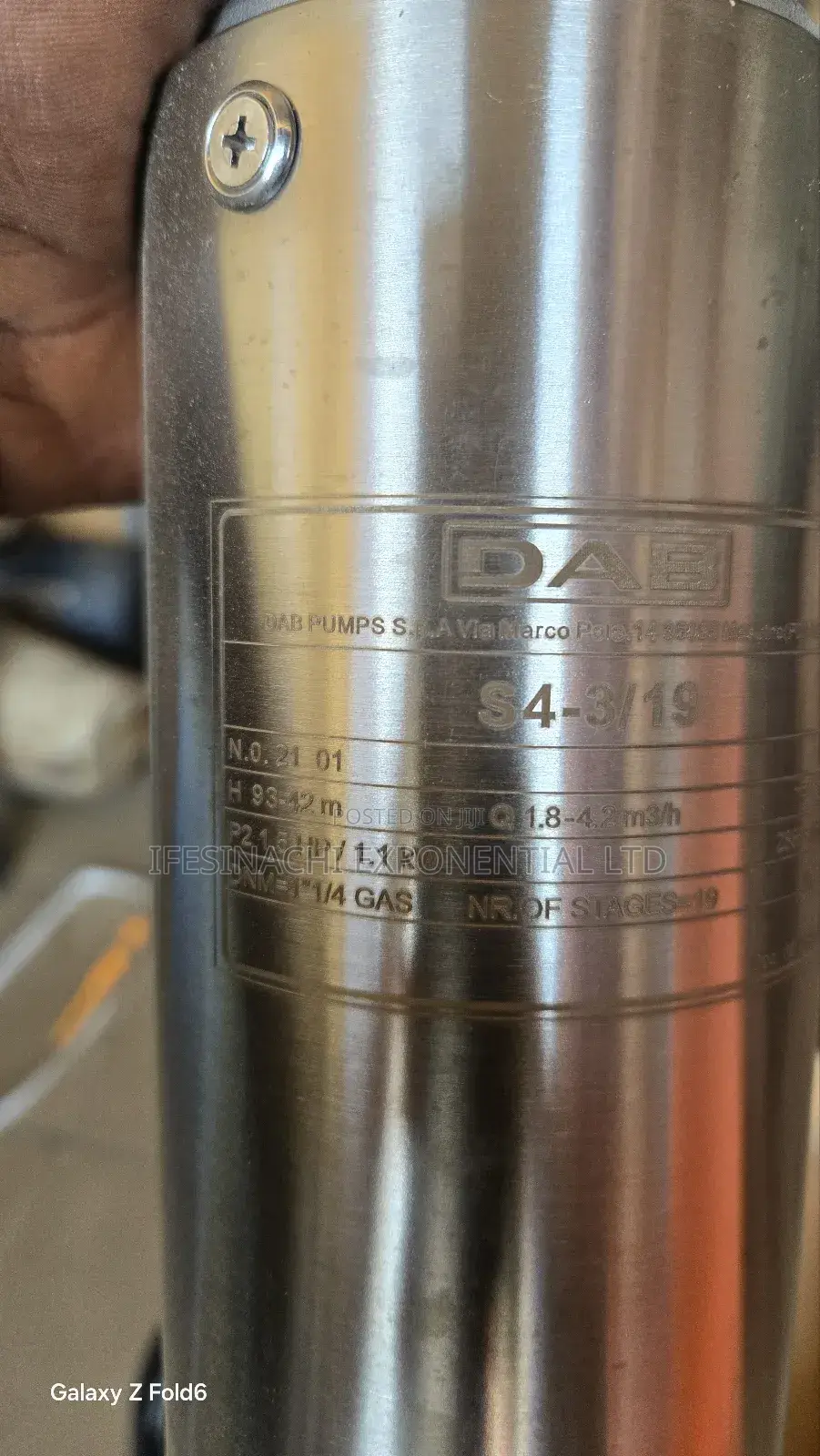 1.5hp Original Dad Submersible Pump