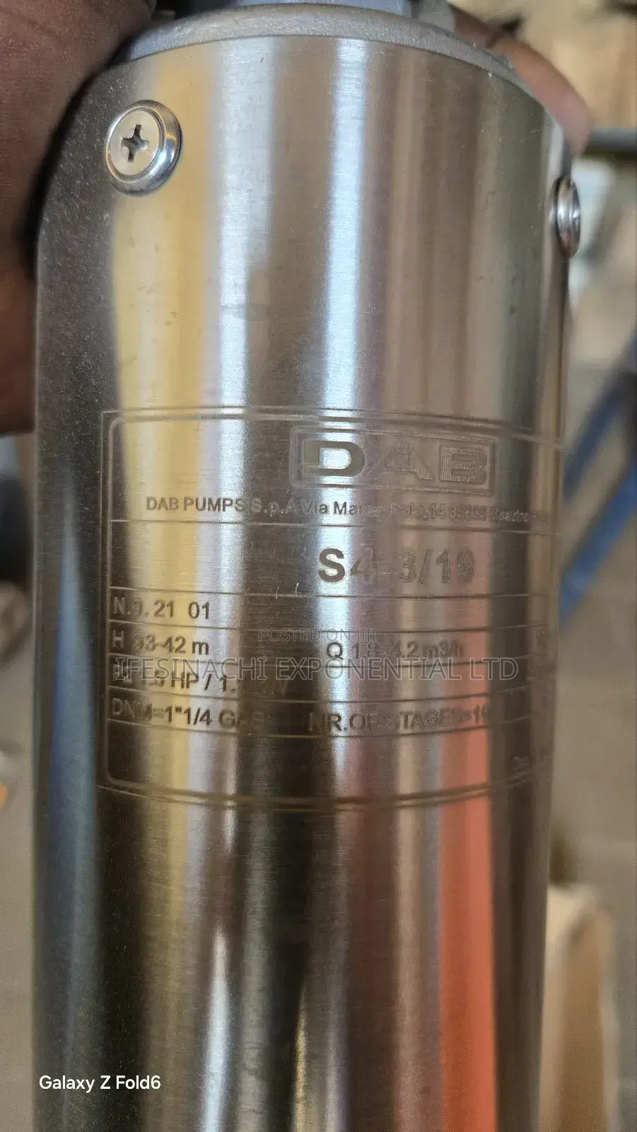 1.5hp Original Dad Submersible Pump
