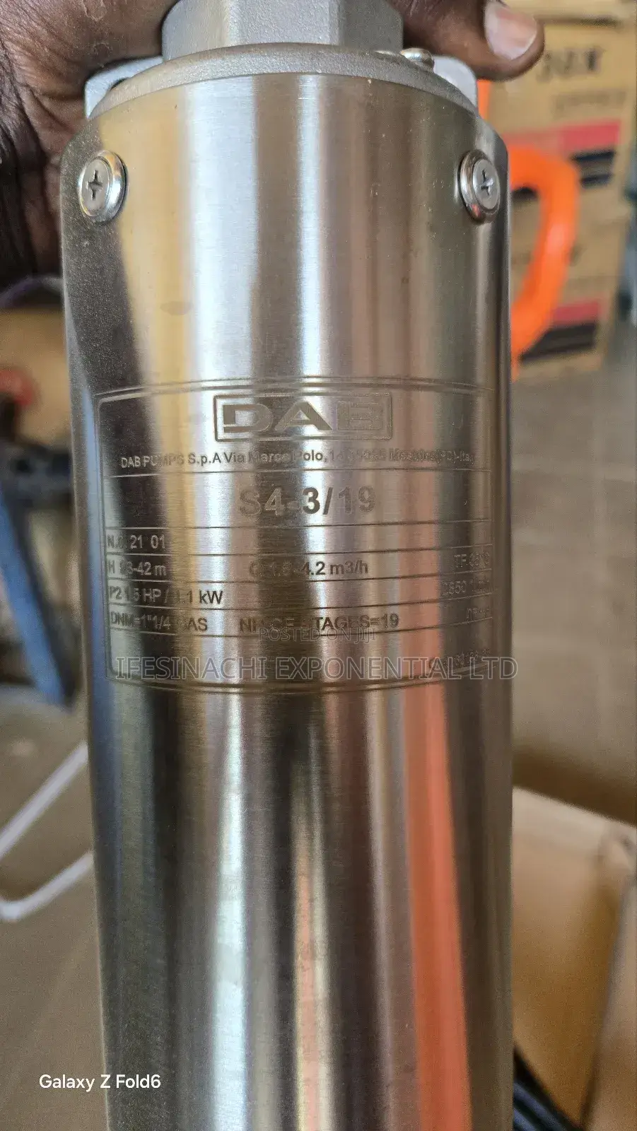 1.5hp Original Dad Submersible Pump