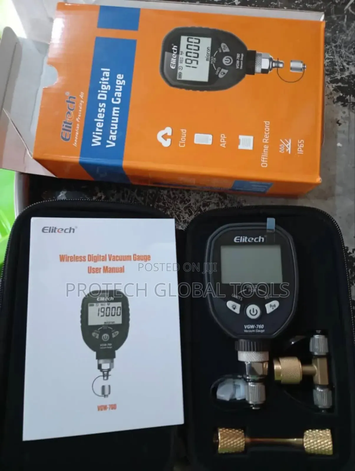 Wireless Digital Vacuum Guage