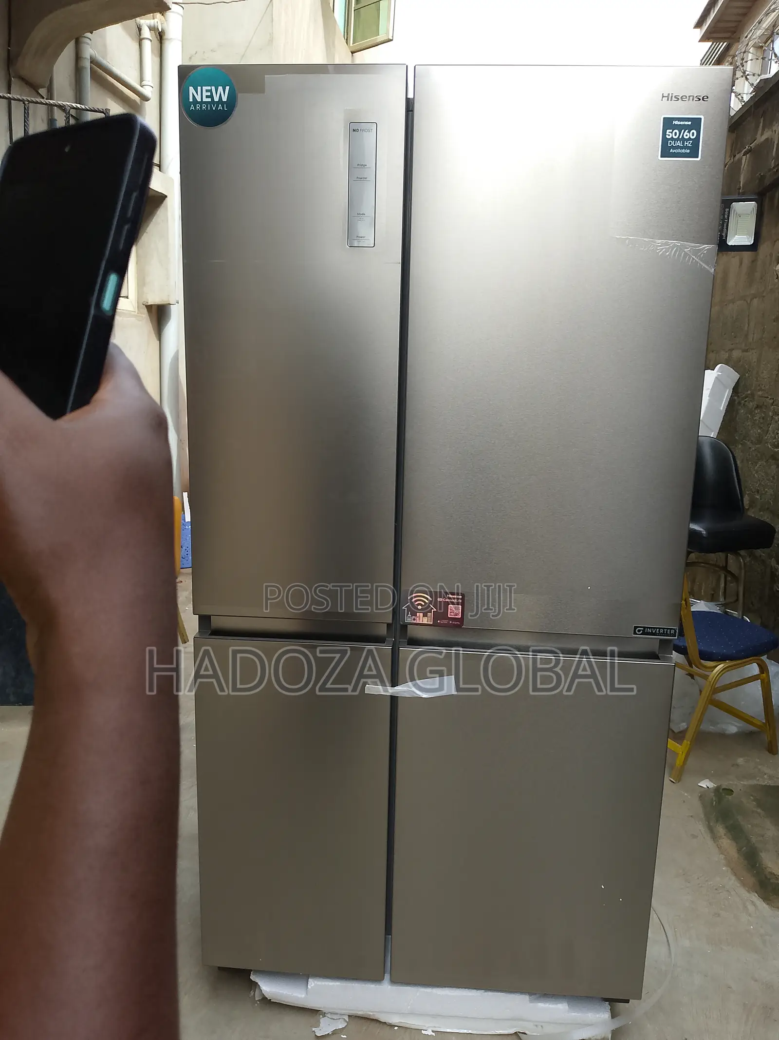 Hisense Smart Double Door Refrigerator 634 L