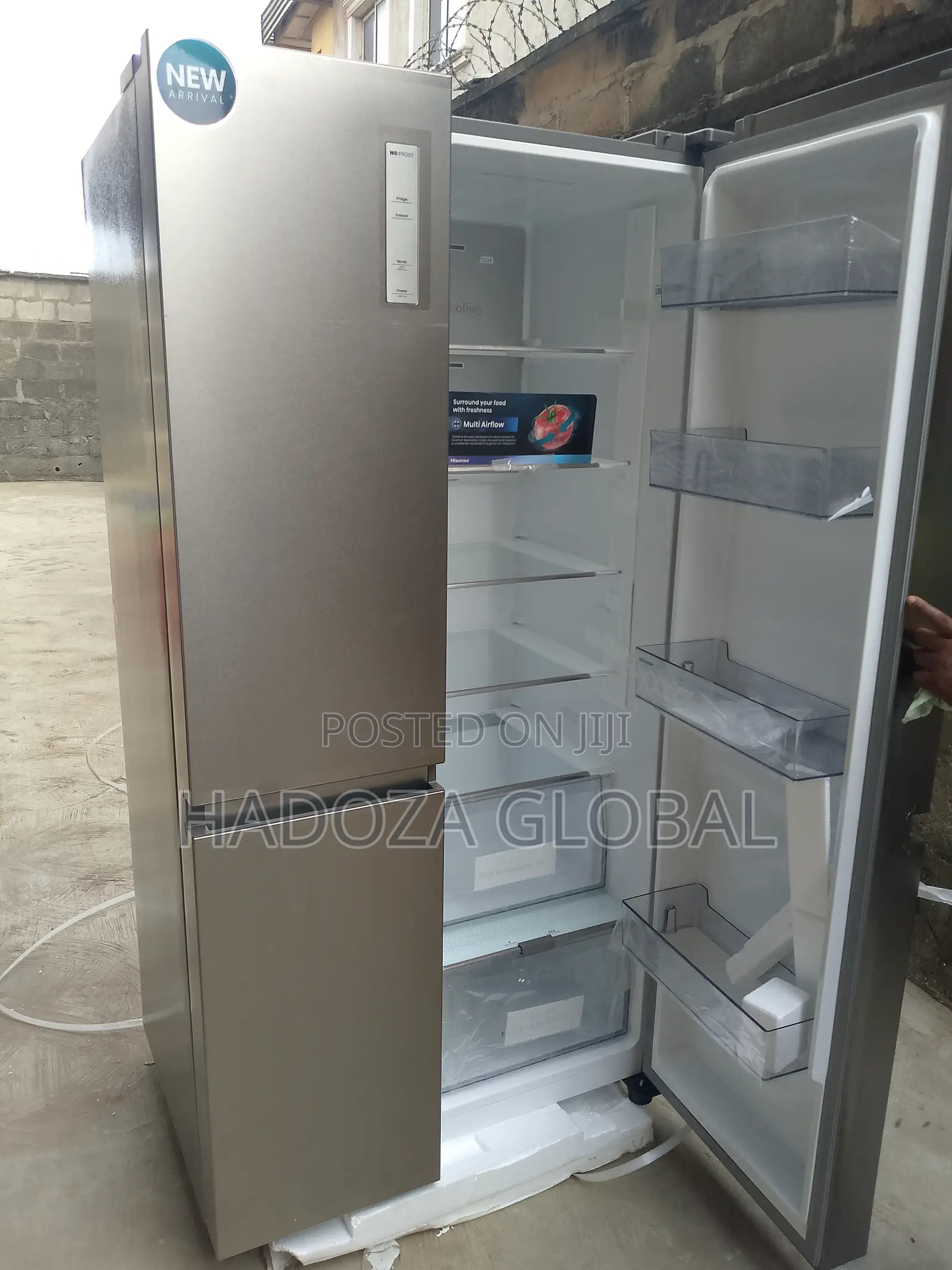 Hisense Double Door 634 L Refrigerator Rs-87ws