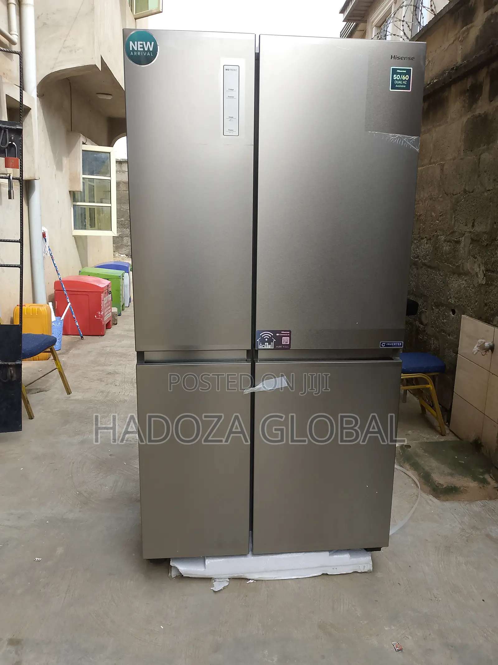 Hisense Double Door 634 L Refrigerator Rs-87ws