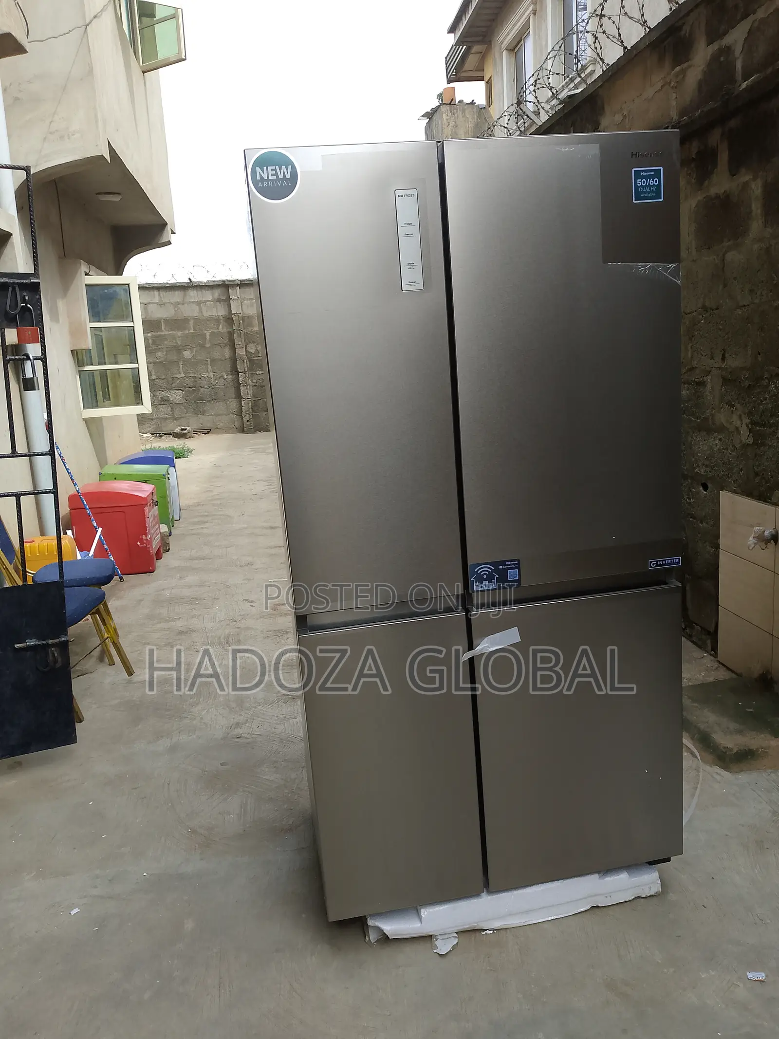 Twin Compartment Hisense Side-by-side Refrigerator