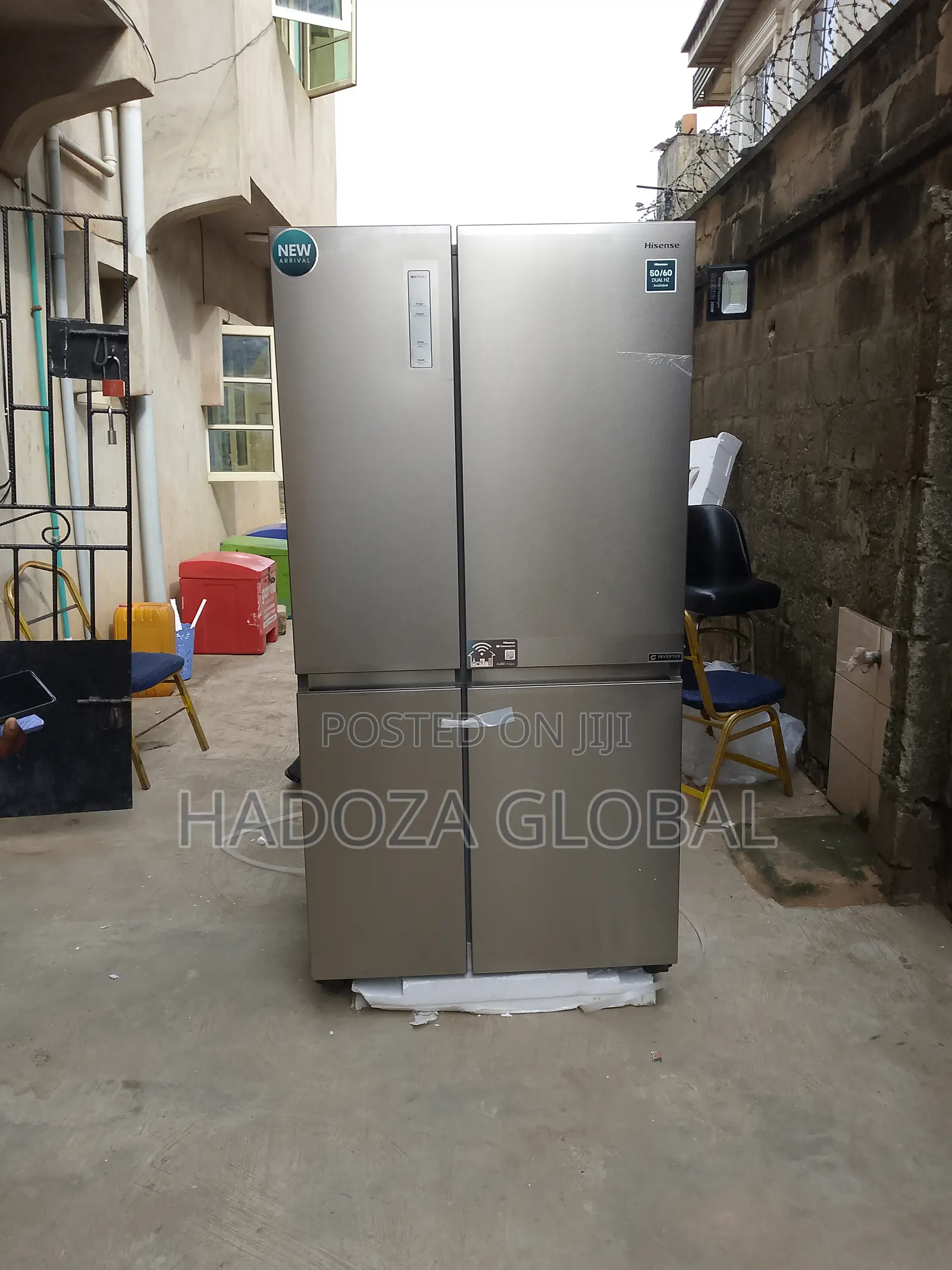 Modern Side-by-side Refrigerator By Hisense 634 L