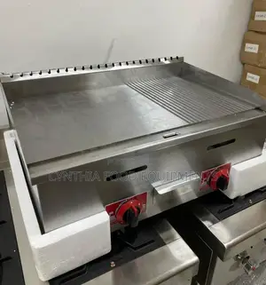 Table Top Gas Griddle Rough and Smooth