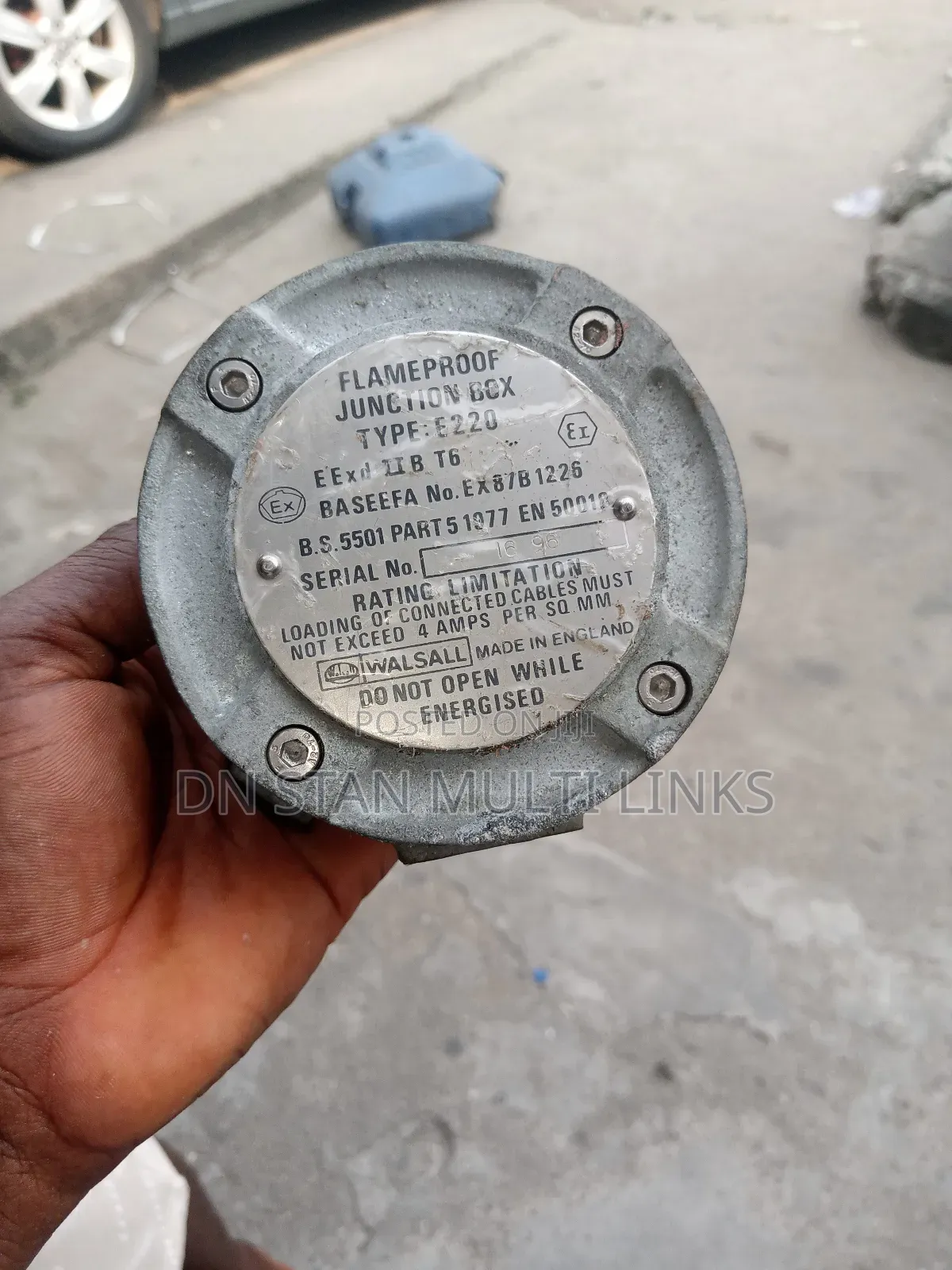 4x4 Round Explosion Proof Box