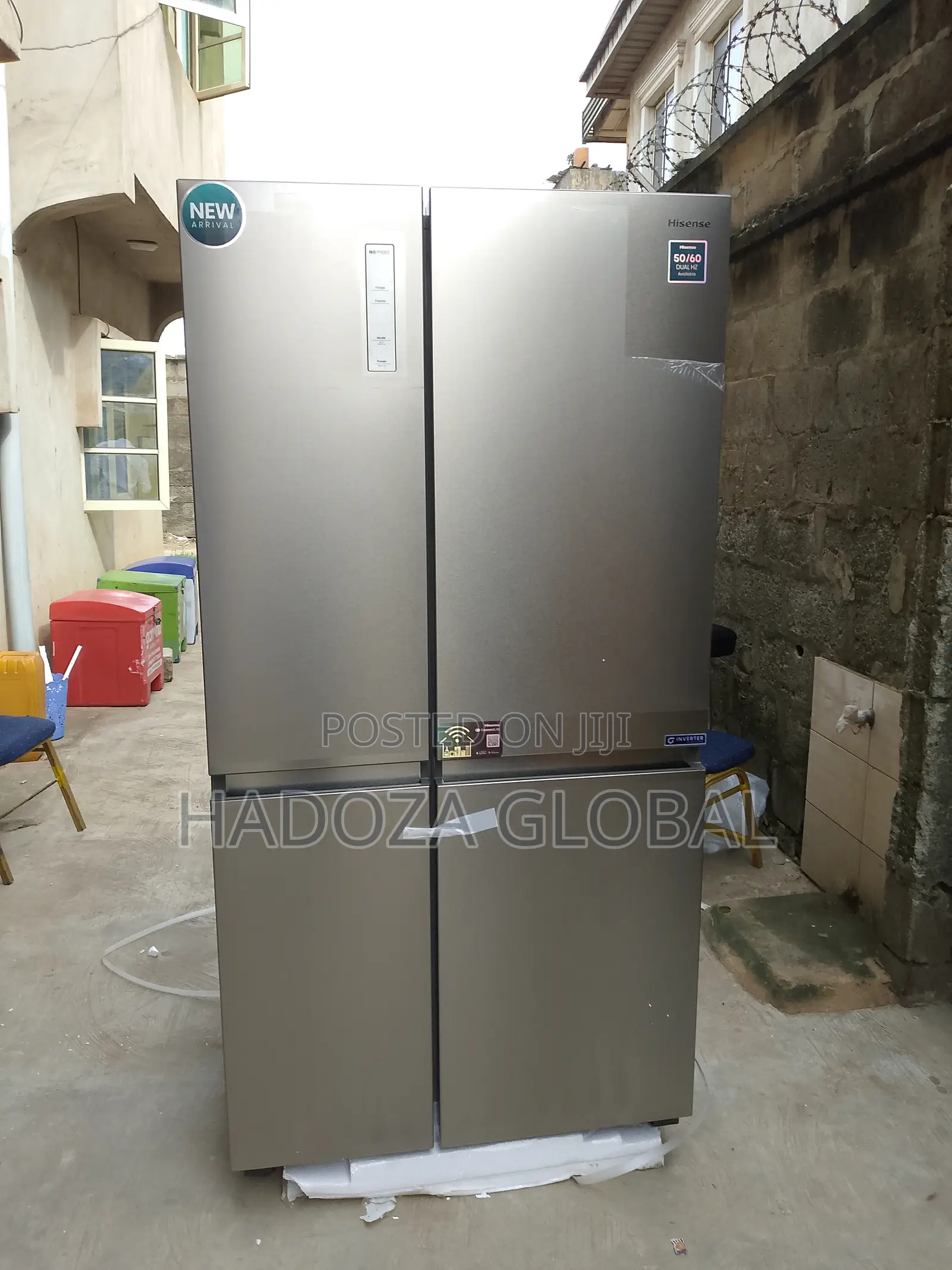 Hisense Dual Compartment 634 L Side-by-side Smart Fridge