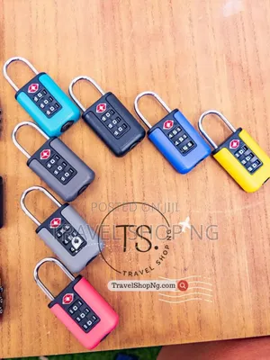 Tsa 3 Digit Combination Lock Padlock