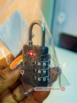Tsa 3 Digit Combination Lock Padlock