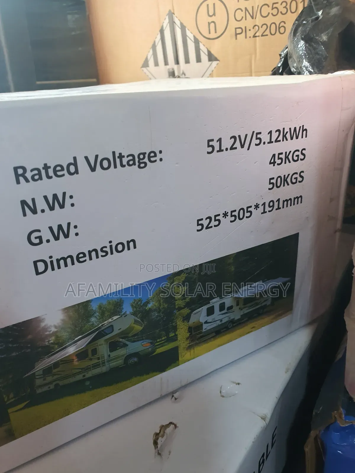 Rechargeable Lithium Battery 5kwh