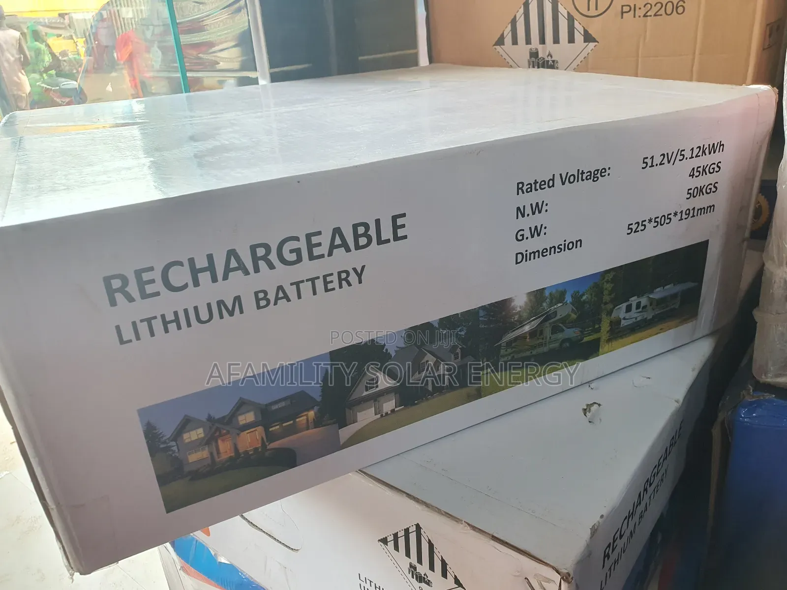 Rechargeable Lithium Battery 5kwh