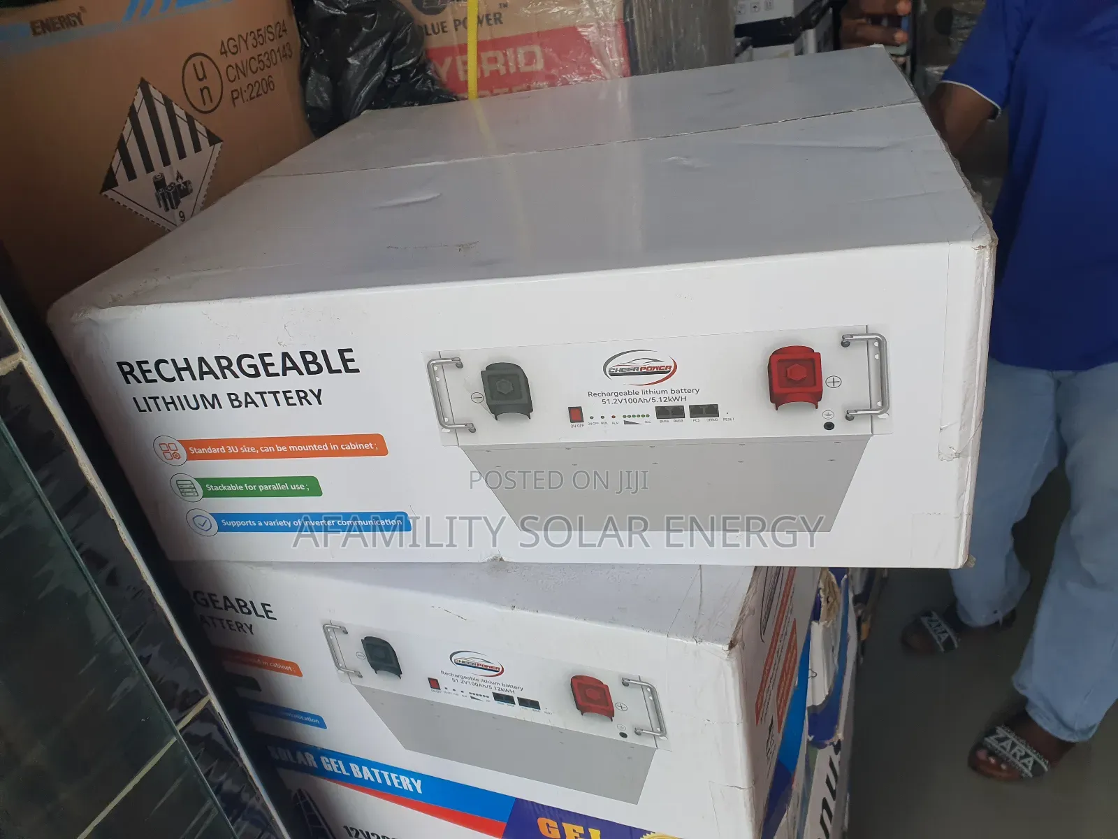 Rechargeable Lithium Battery 5kwh