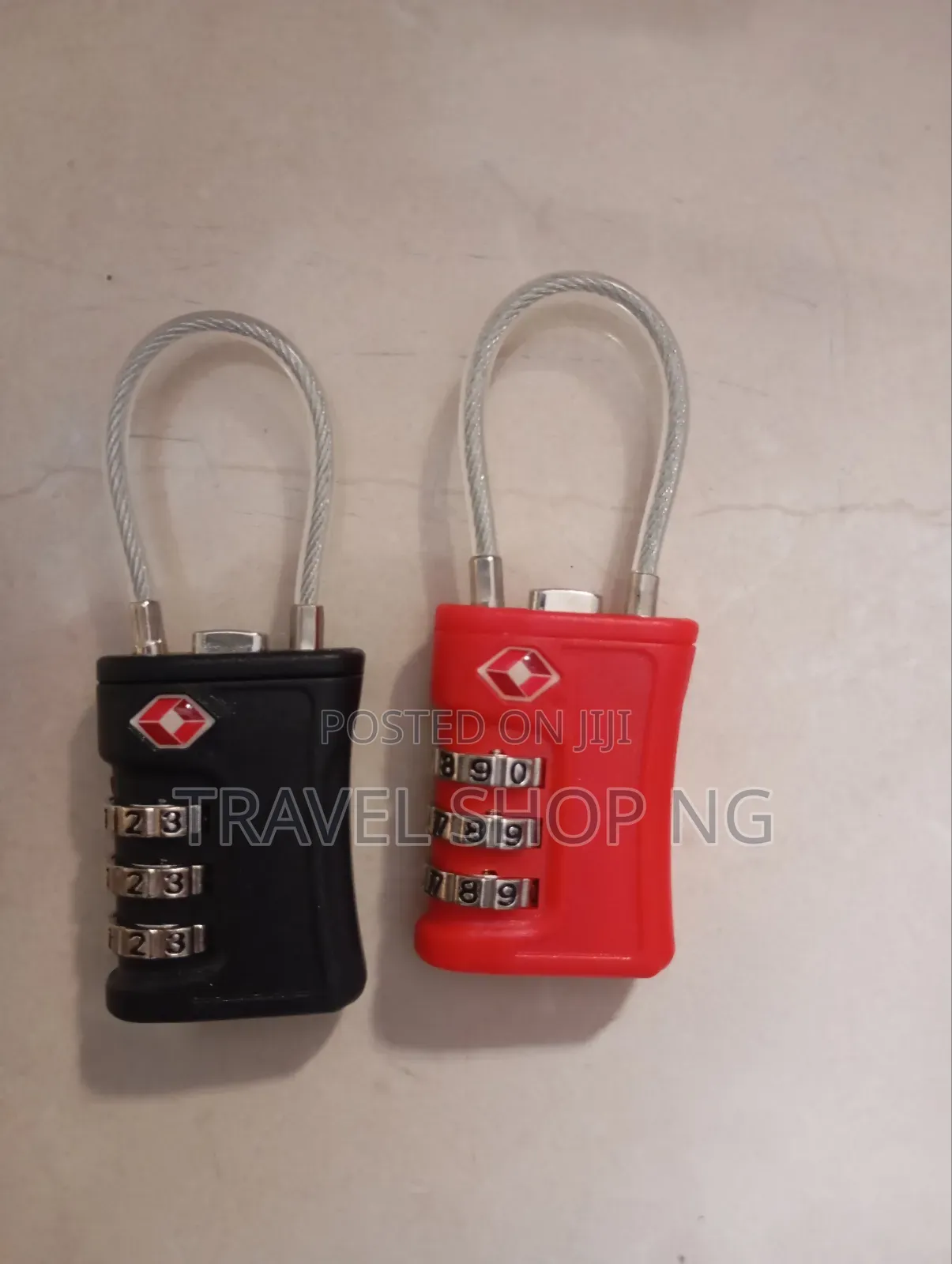 3 Digit Loopy Combination Lock Padlock